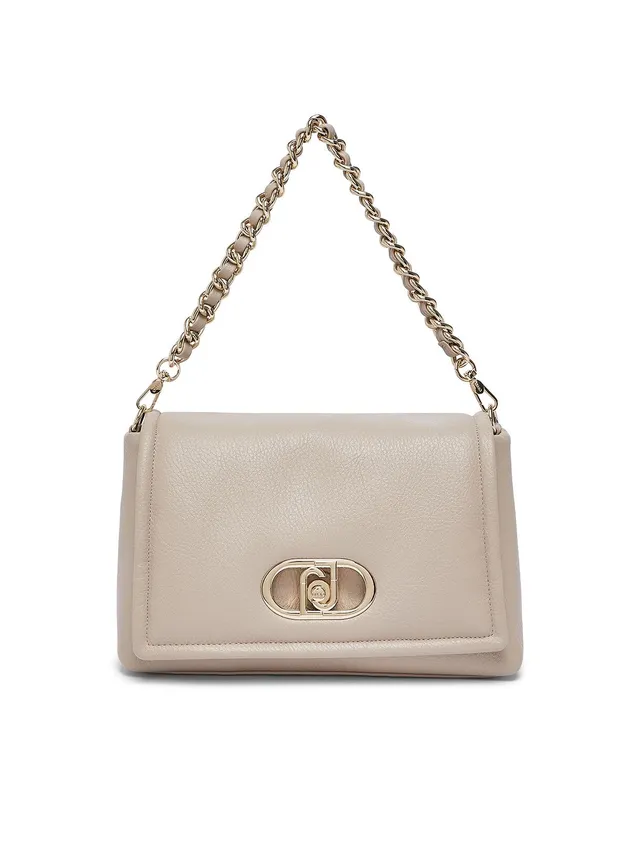 Liu Jo LaPuffy Borsa a Spalla Grande Beige Taglia Unica