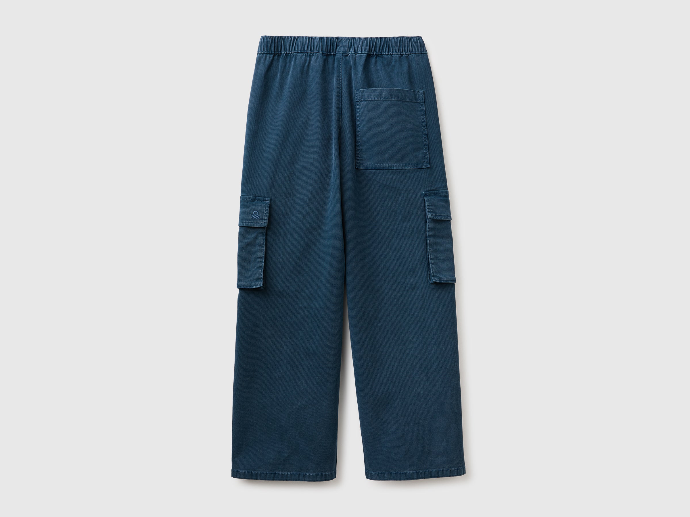 United Colors of Benetton cargo pantaloni cotone coulisse