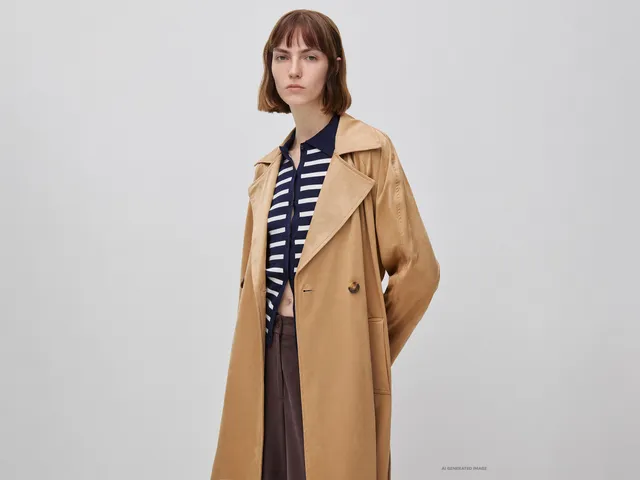 United Colors of Benetton Trench Lungo Camoscio M