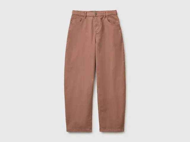 United Colors of Benetton Trousers pantaloni cotone elasticizzato