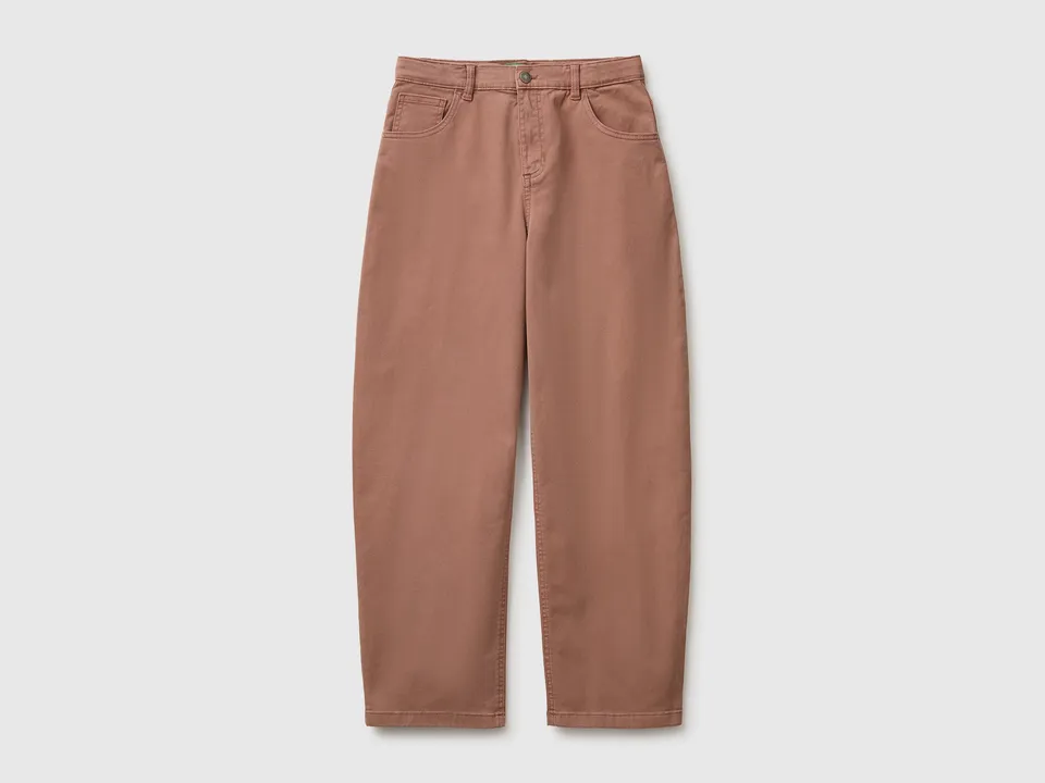 United Colors of Benetton Trousers pantaloni cotone elasticizzato