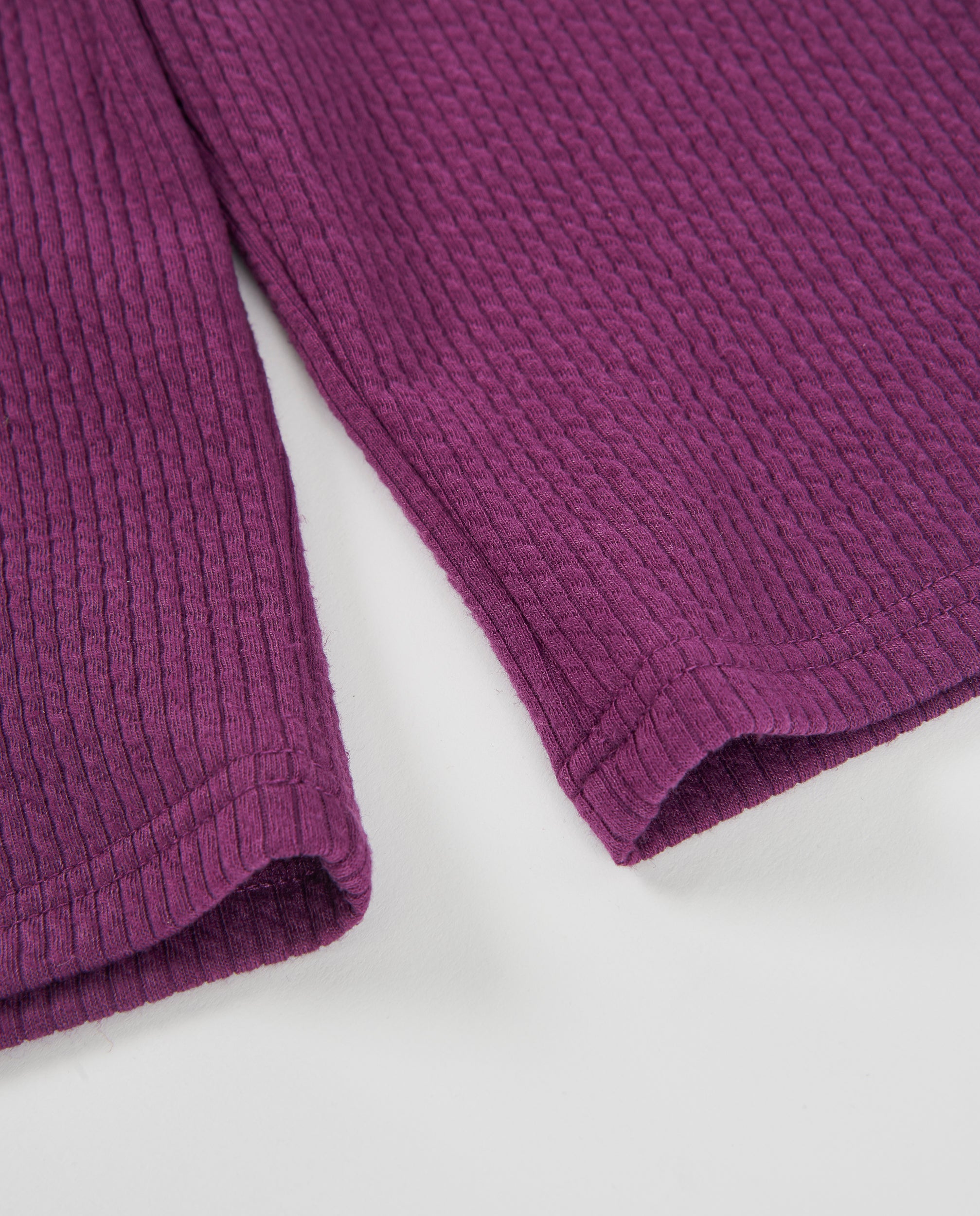 TucTuc Pantaloni coste bambina viola vita elastica 6 mesi