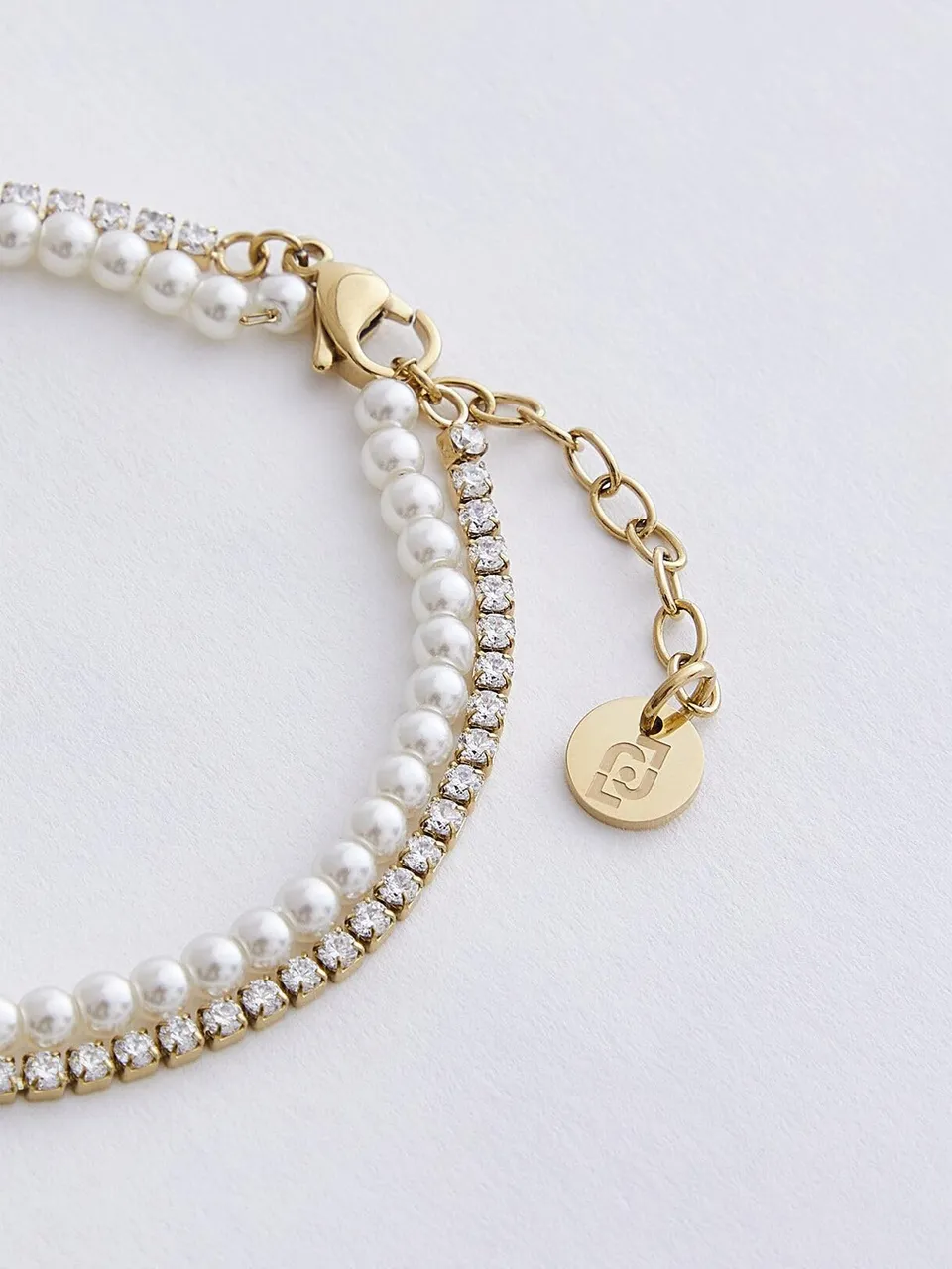 Liu Jo Baby Bracciale Multifilo Perle T_U Nero