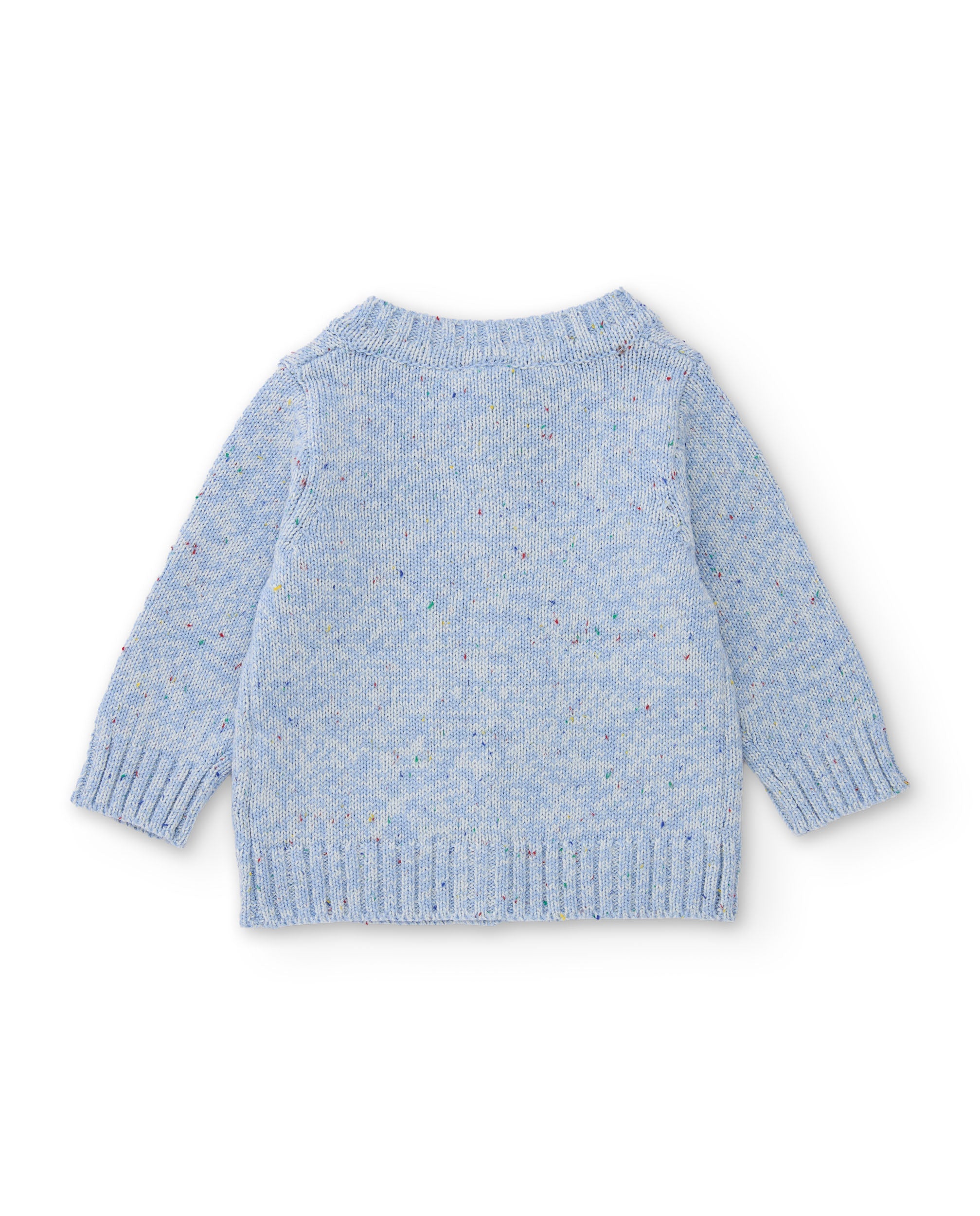 TucTuc Maglioni giacca tricot neonato azzurra dinosauro