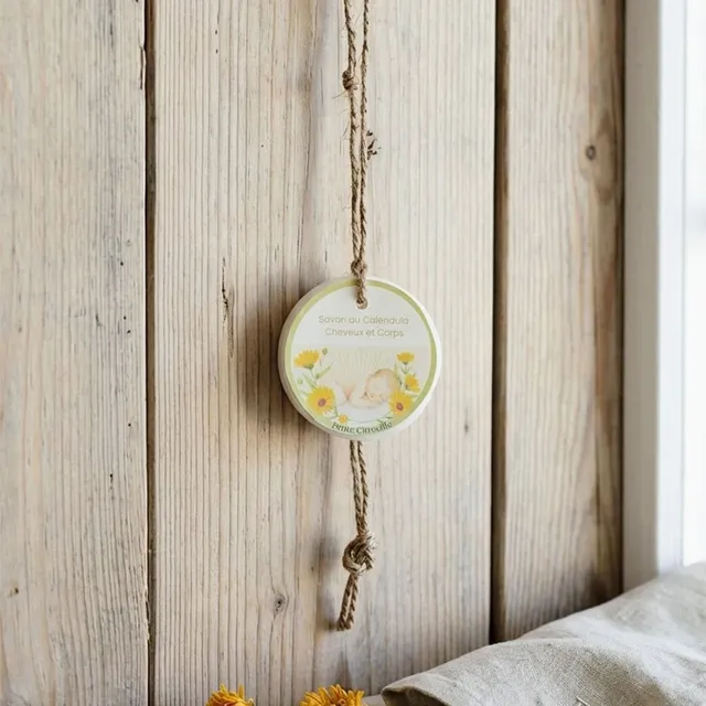 Petite Citrouille sapone calendula capelli corpo neonato
