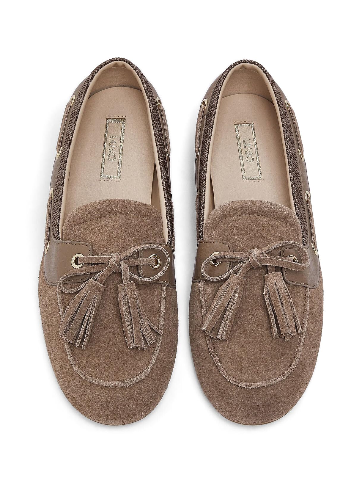 Liu Jo Scarpe Mocassini Suede Beige 35 EU