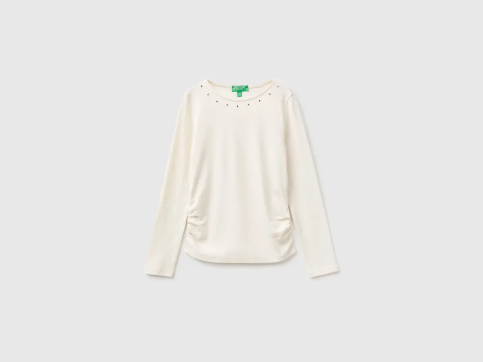 United Colors of Benetton T-Shirt Borchie Cotone M