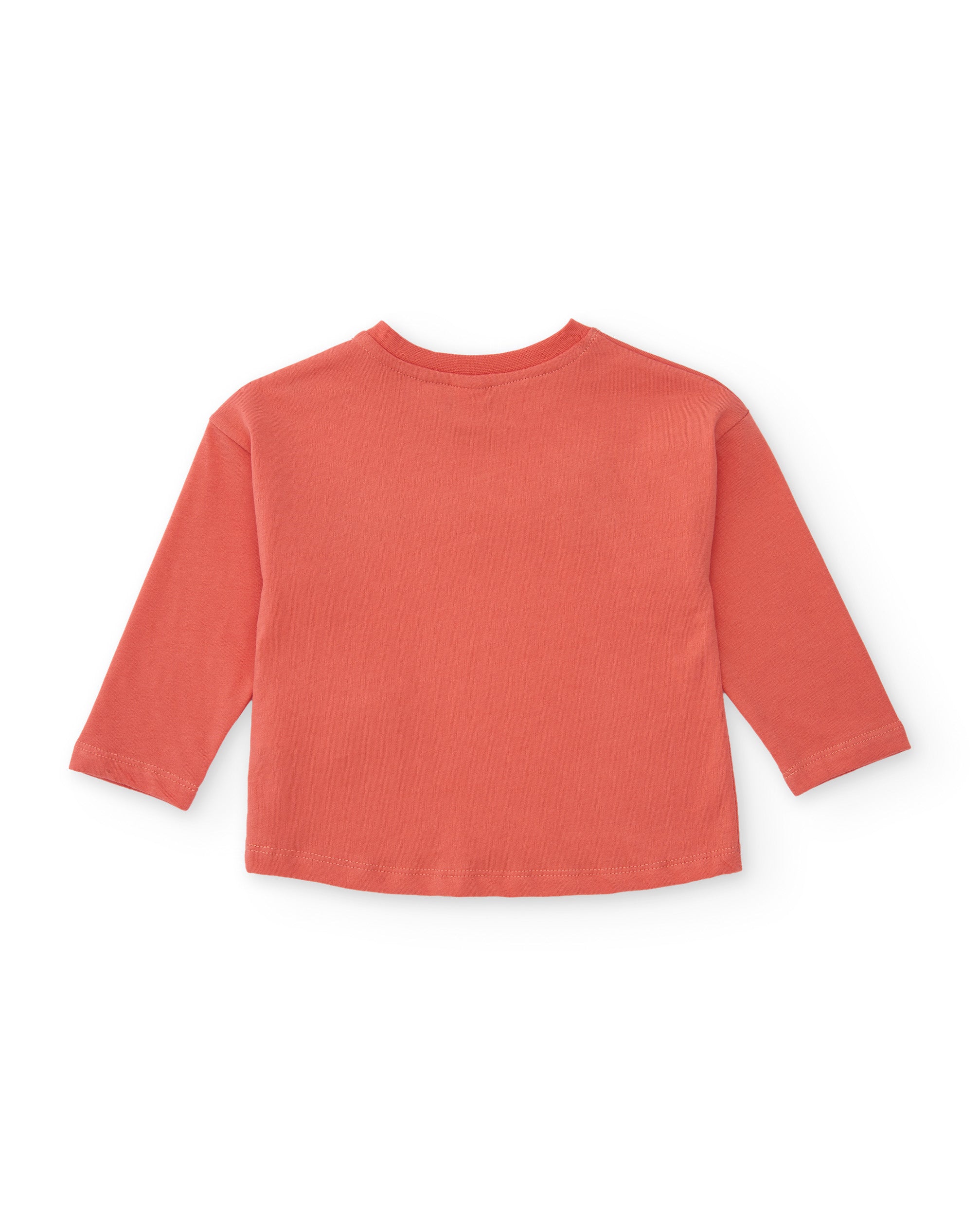 TucTuc Magliette maglia bambina fiori corallo 5 anni