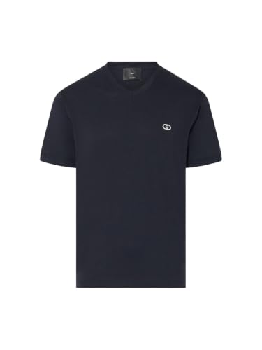 Liu Jo Baby Scollo a V T-Shirt Cotone Uso Quotidiano
