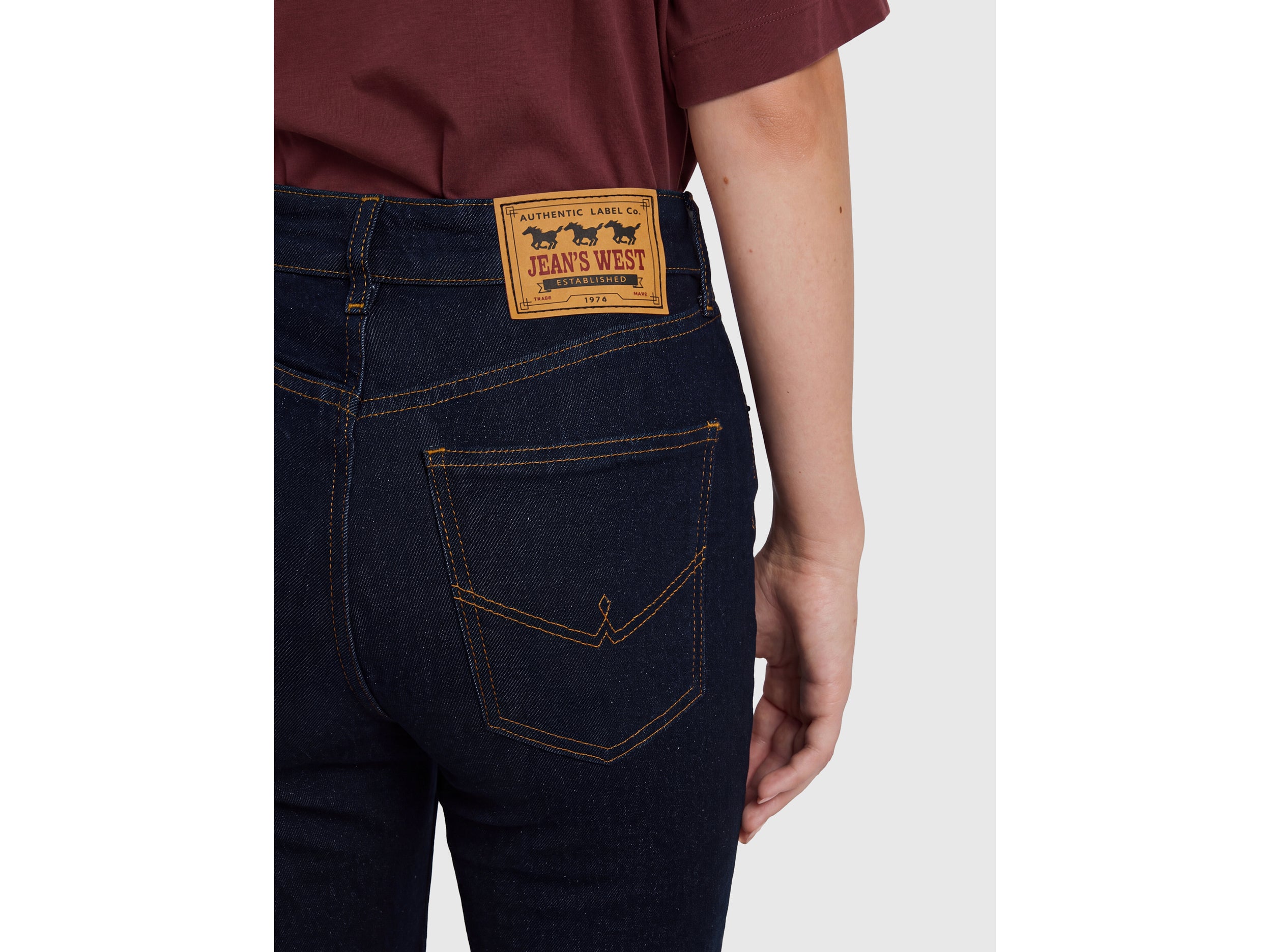 United Colors of Benetton jeans bootcut 28 denim rinse elasticiz