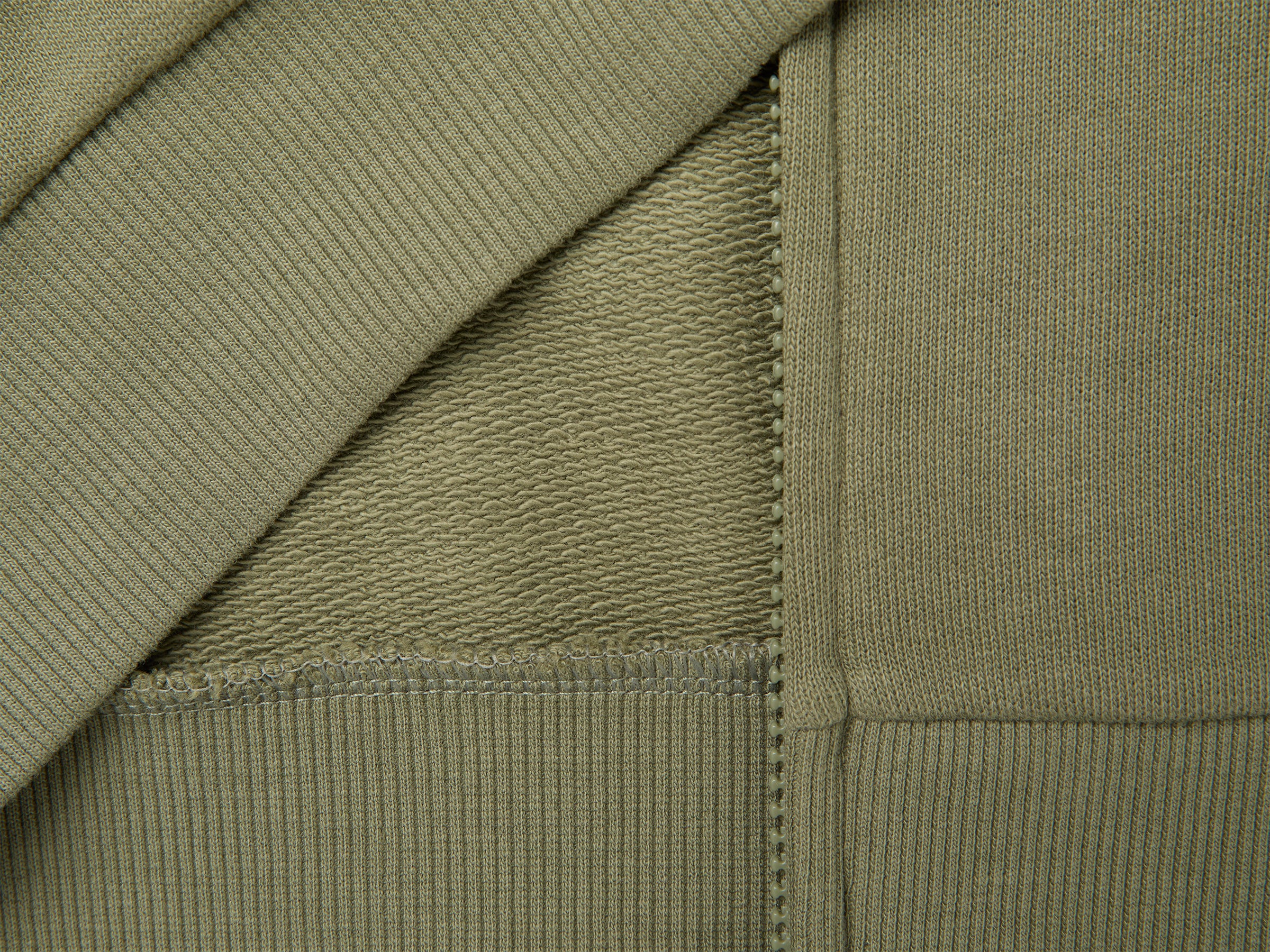 United Colors of Benetton Felpa con Zip 100% Cotone Collo Alto