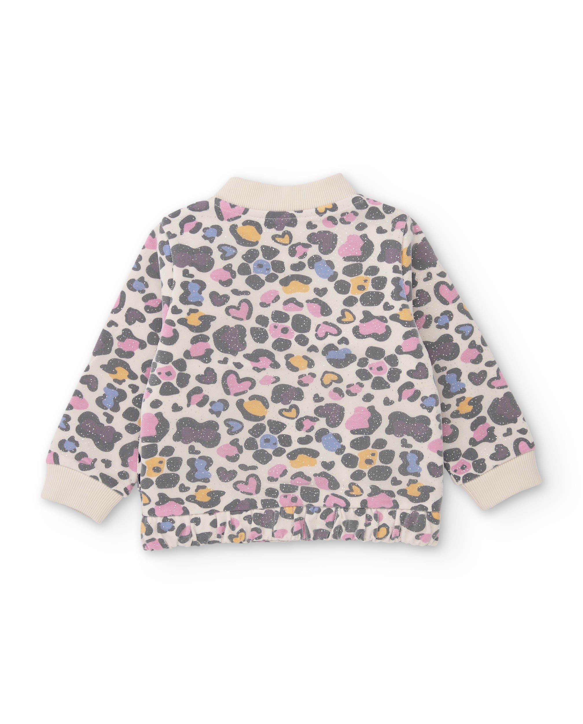 TucTuc Giacche Giacca Bimba Crudo Animalier Cerniera