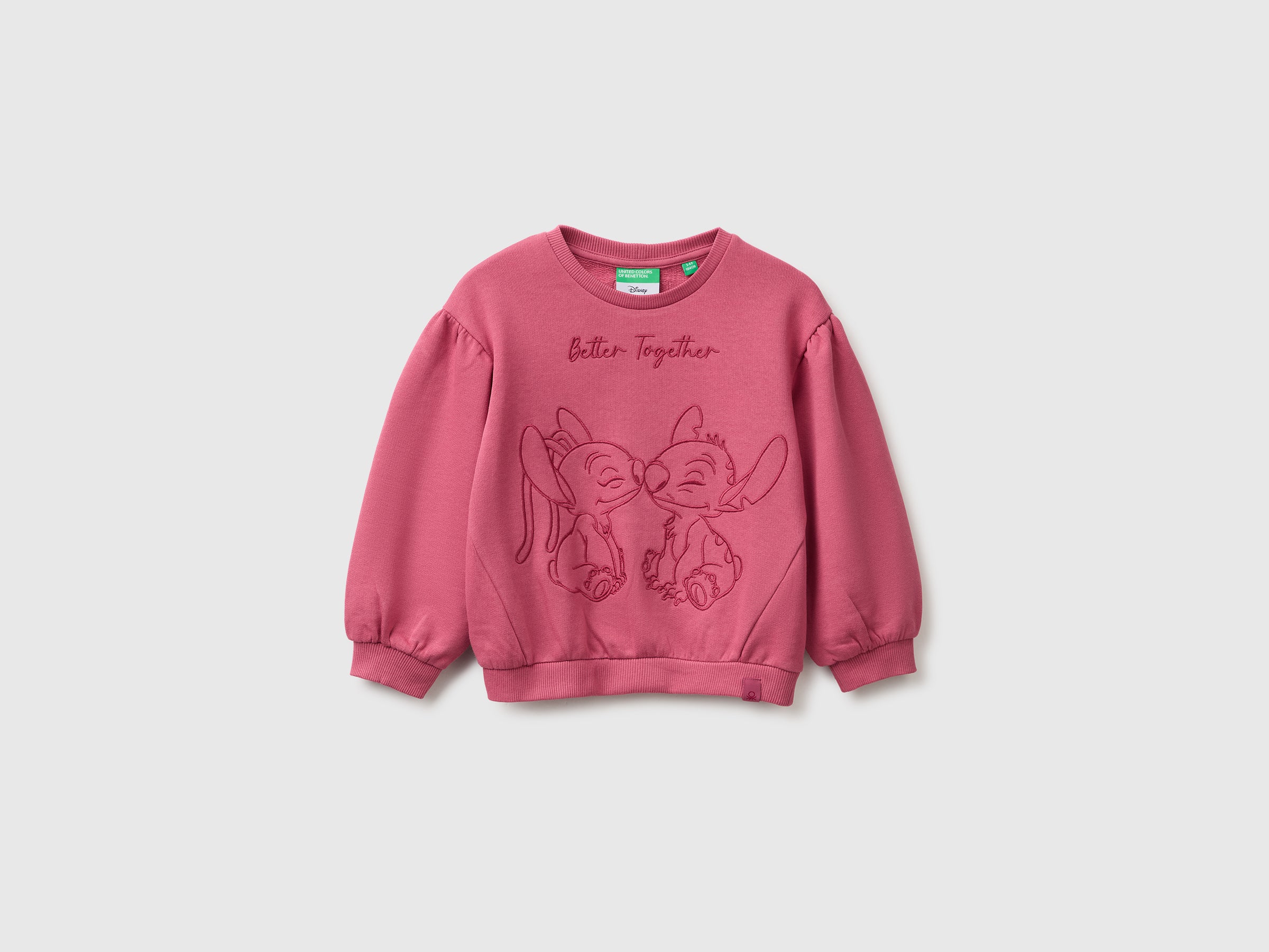 United Colors of Benetton Felpa Lilo Stitch Cotone Bio 104