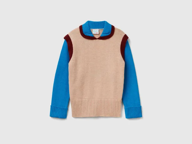 United Colors of Benetton Maglione Stranger Things Colletto XL