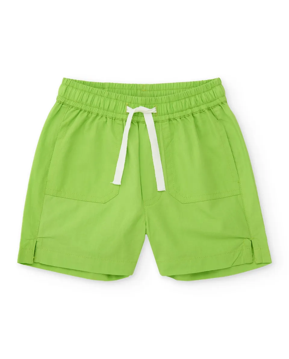 TucTuc Bermuda bimbo shorts verdi tasche cotone
