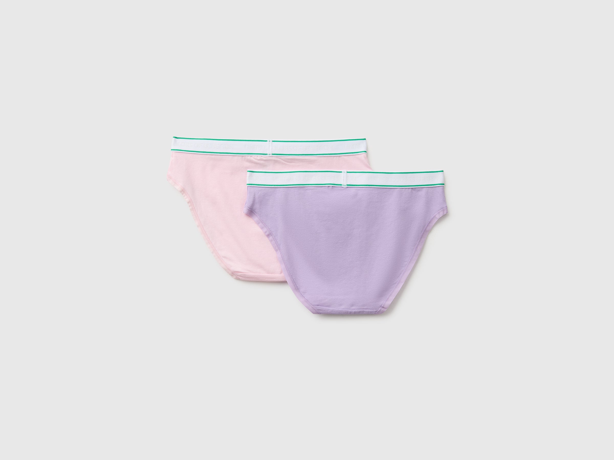 United Colors of Benetton slip bambina cotone 2 pezzi 7-8 anni