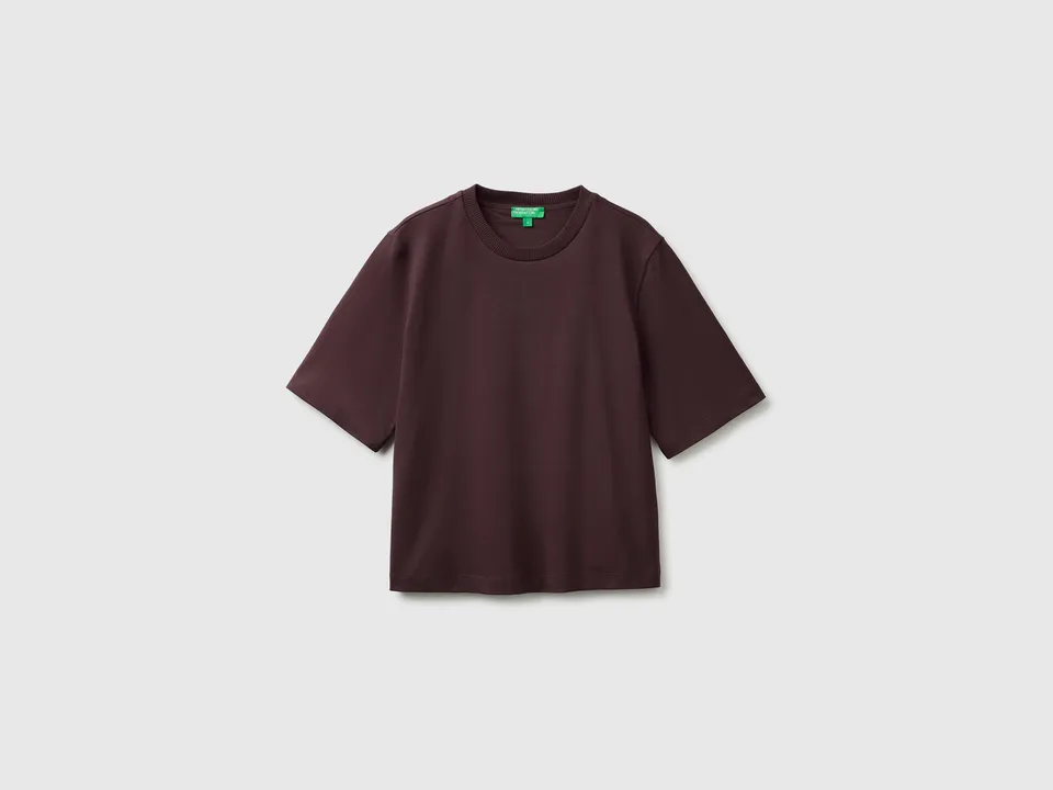United Colors of Benetton Boxy Fit T-Shirt Maglietta Cotone M