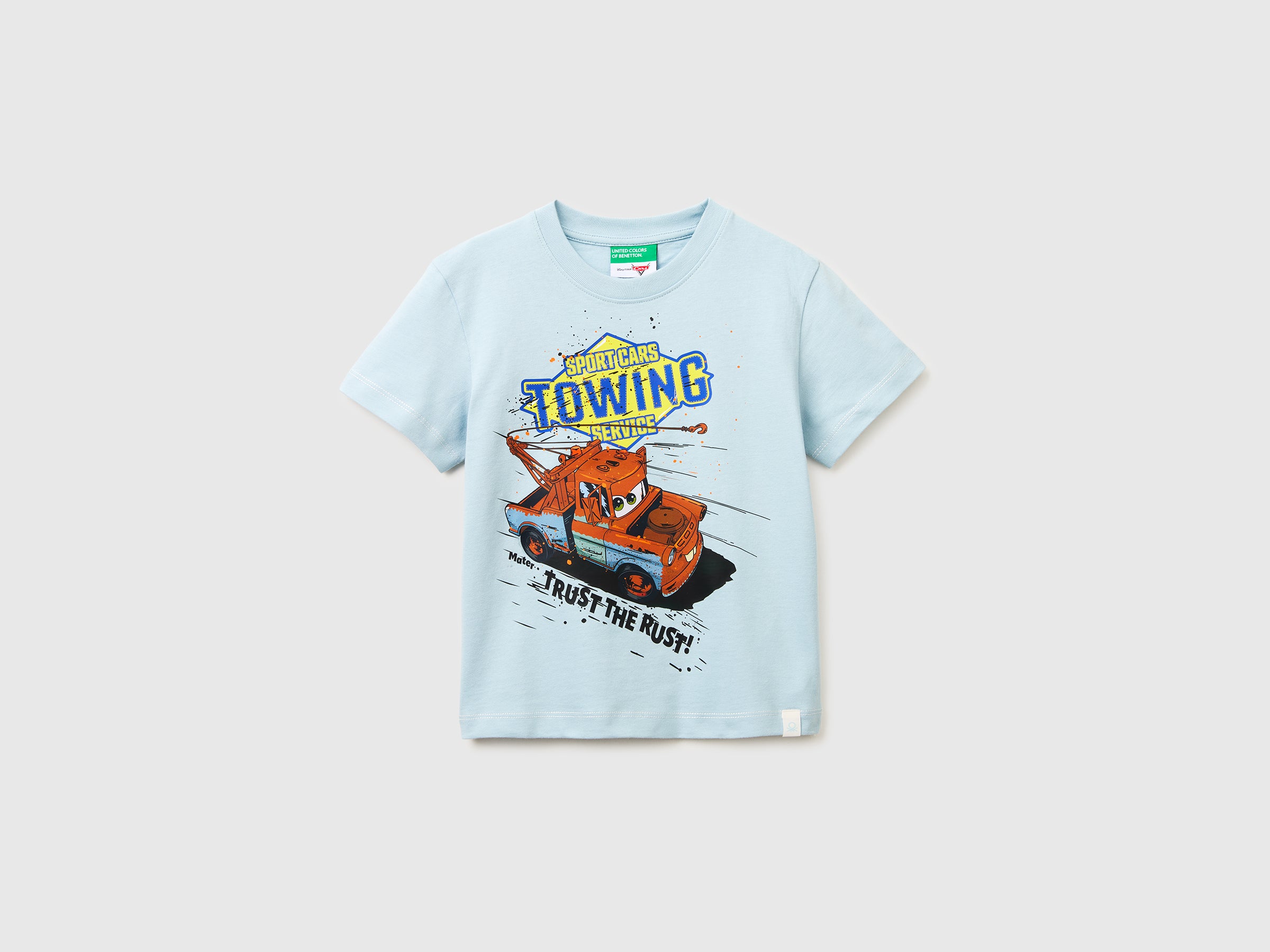 United Colors of Benetton Cars maglietta bambino cotone