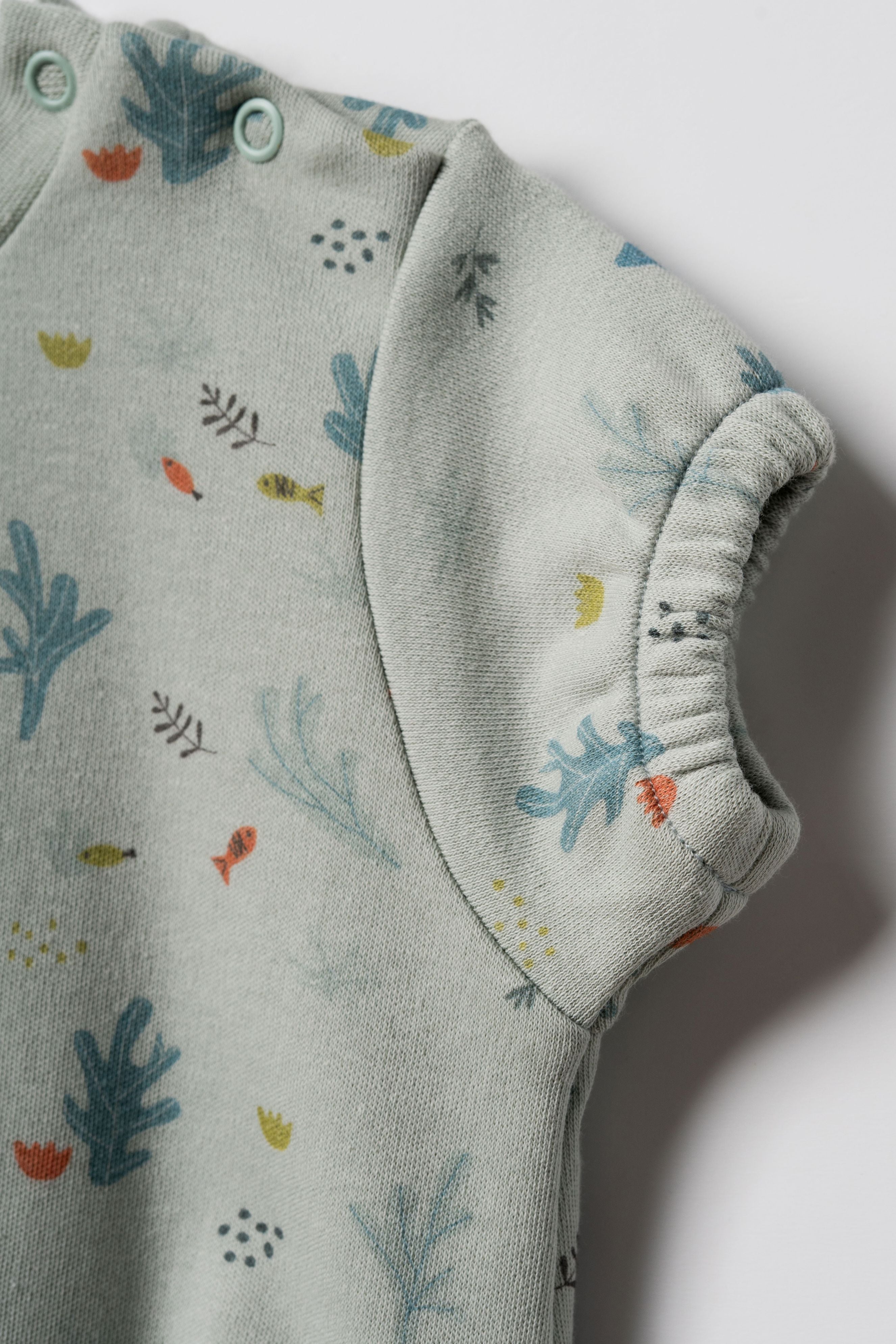Babycosy Set 2 Pagliaccetti Mare cotone organico neonato