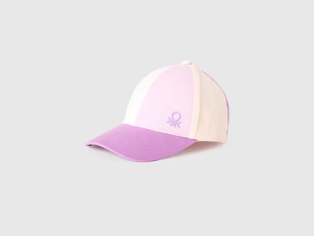 United Colors of Benetton cappellino baseball bimbo cotone color