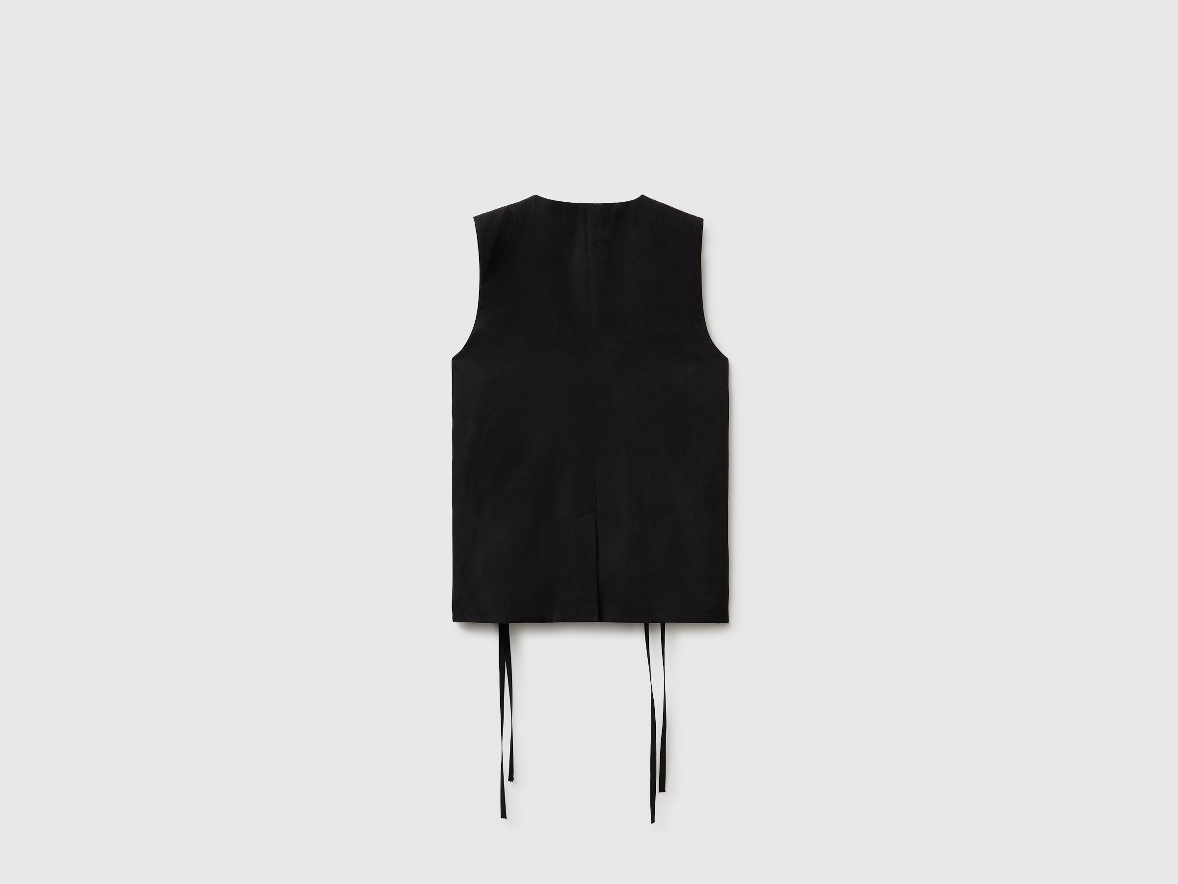 United Colors of Benetton Gilet Incrociato Lyocell Scollo V S