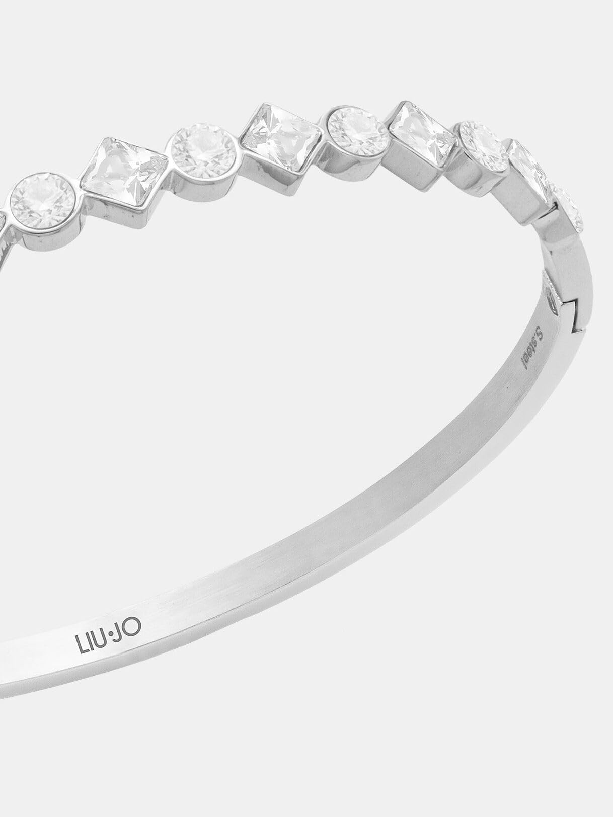 Liu Jo Accessori Bracciale rigido cristalli vetro taglia unica