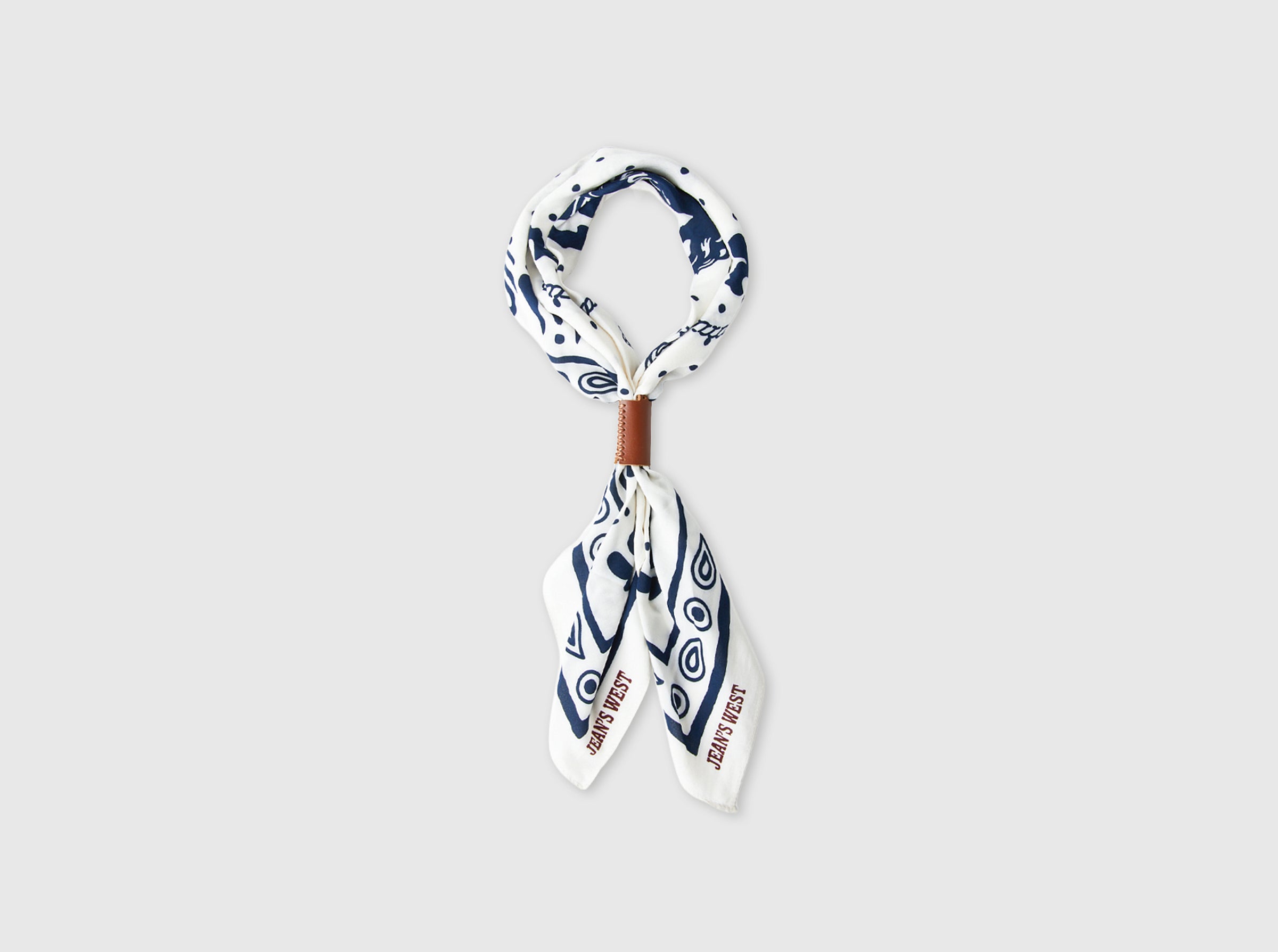 United Colors of Benetton bandana viscosa stampa western
