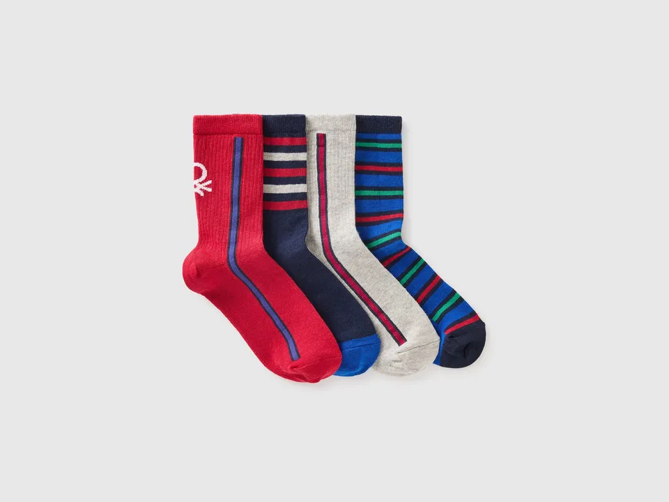 United Colors of Benetton Calzini calze 37-40 cotone spugna