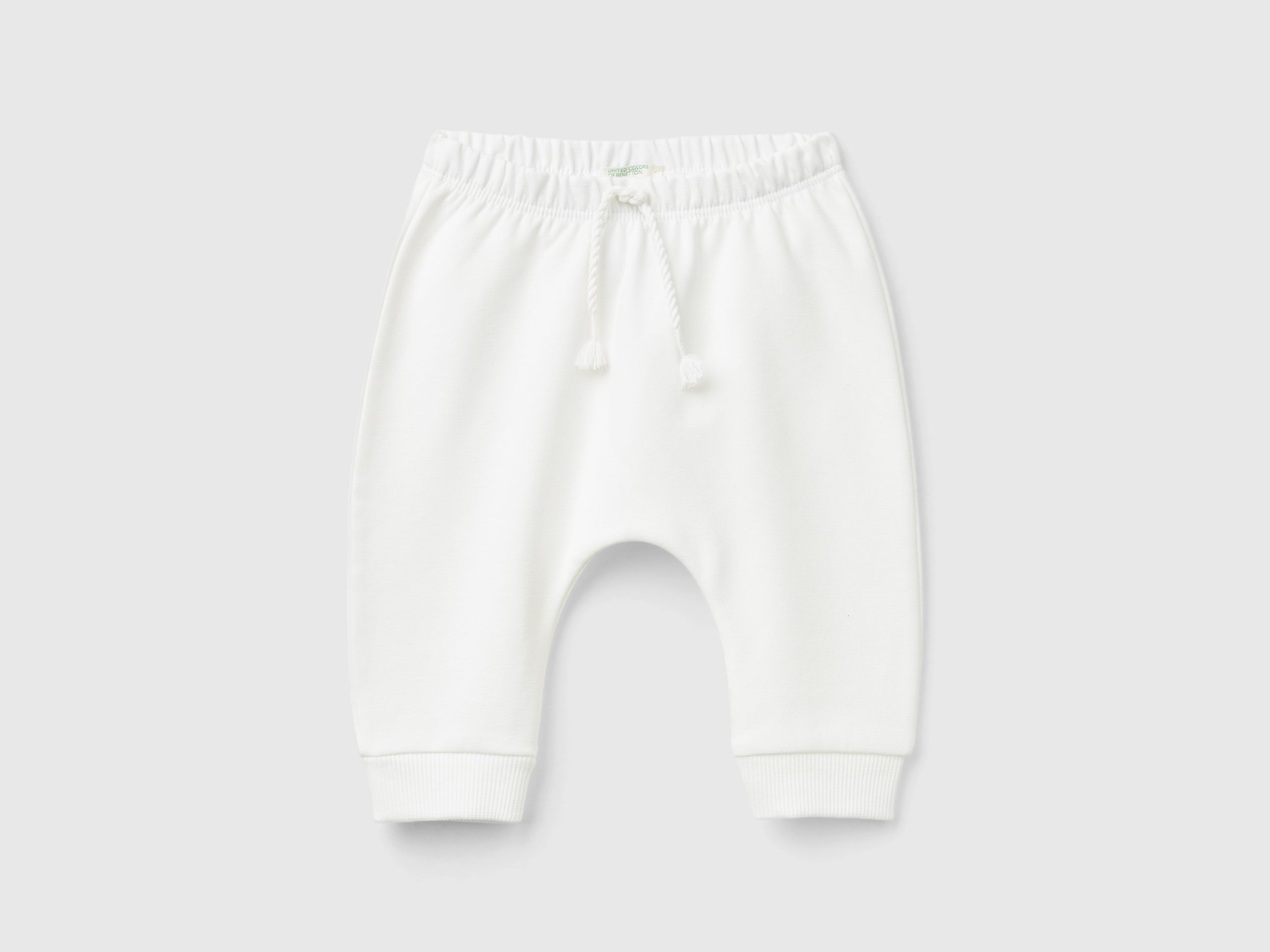 Benetton Sweatshirts Pantaloni Tuta Felpa Cotone Tasca
