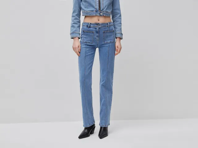 United Colors of Benetton Jeans Flare jeans denim taglia 28