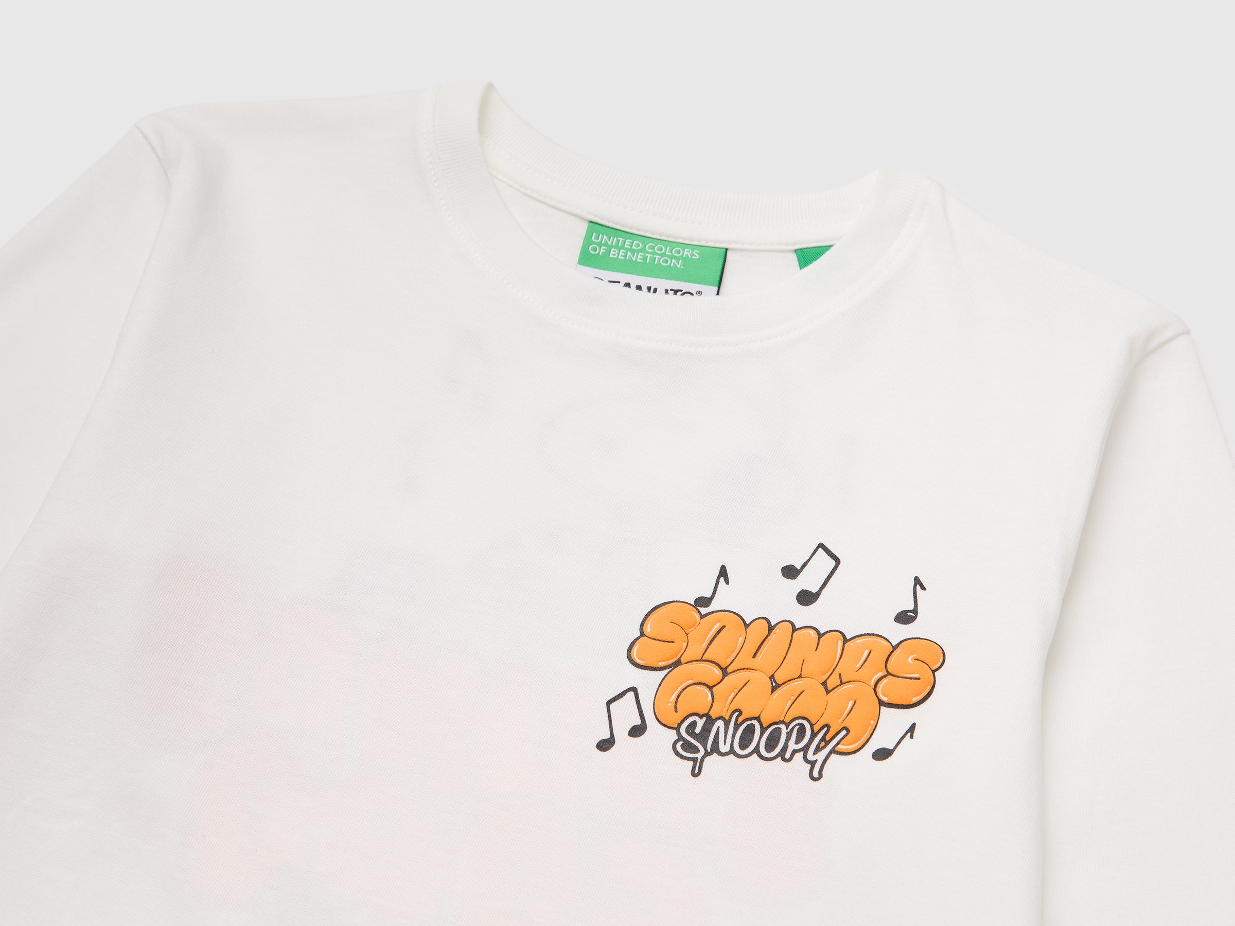 United Colors of Benetton Maglietta bimbo Peanuts bio 104