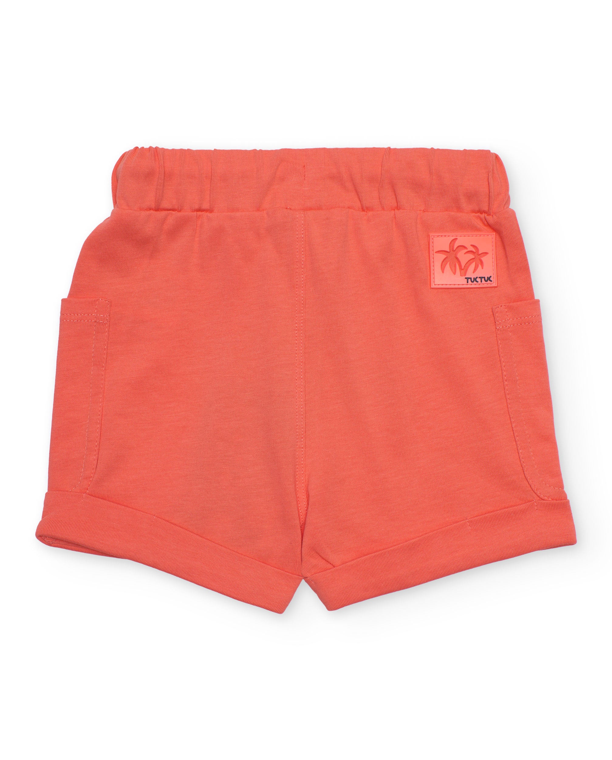 TucTuc Bermuda Bambino Corallo Maglia Vita Elasticizzata