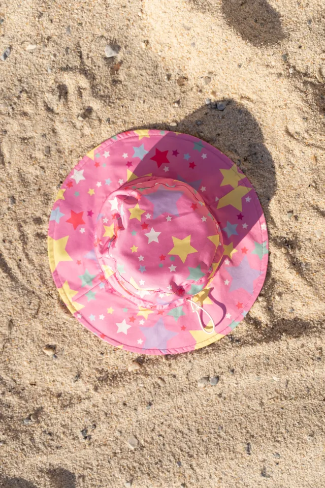 Miela Kids Cappellino sole stelle UV50+ bimbo 1-3 anni