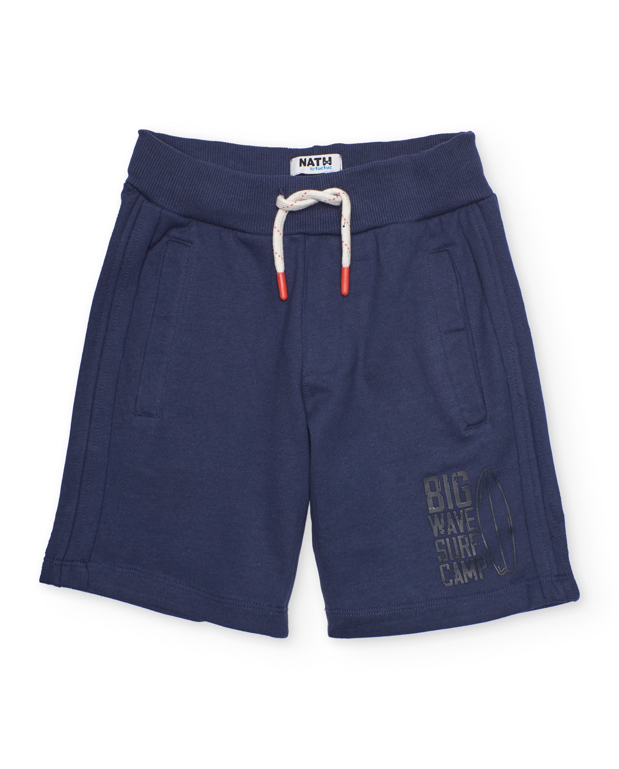 TucTuc Bermuda bermuda bambino navy maglia vita elastica