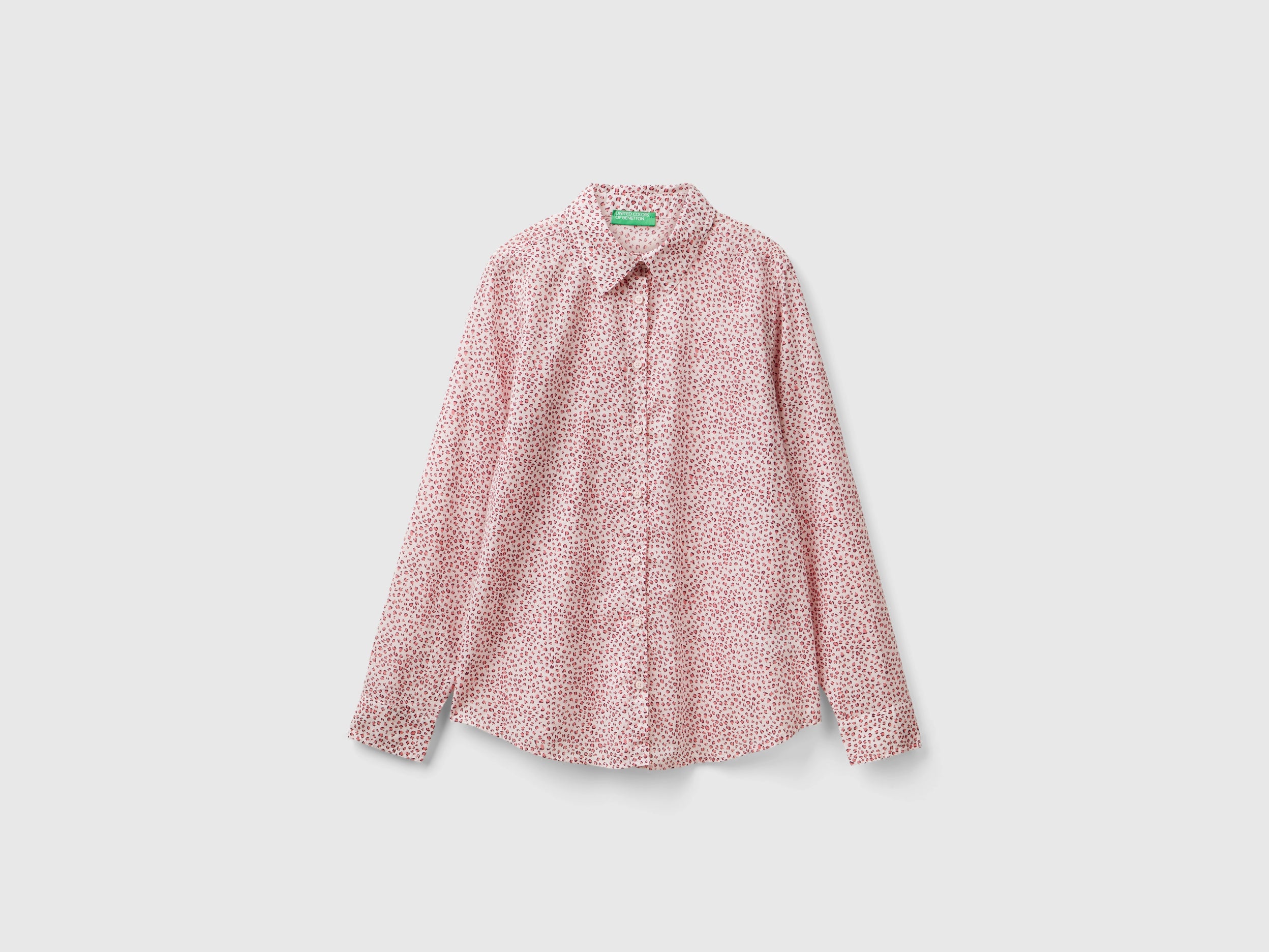 United Colors of Benetton camicia fantasia cotone taglia M