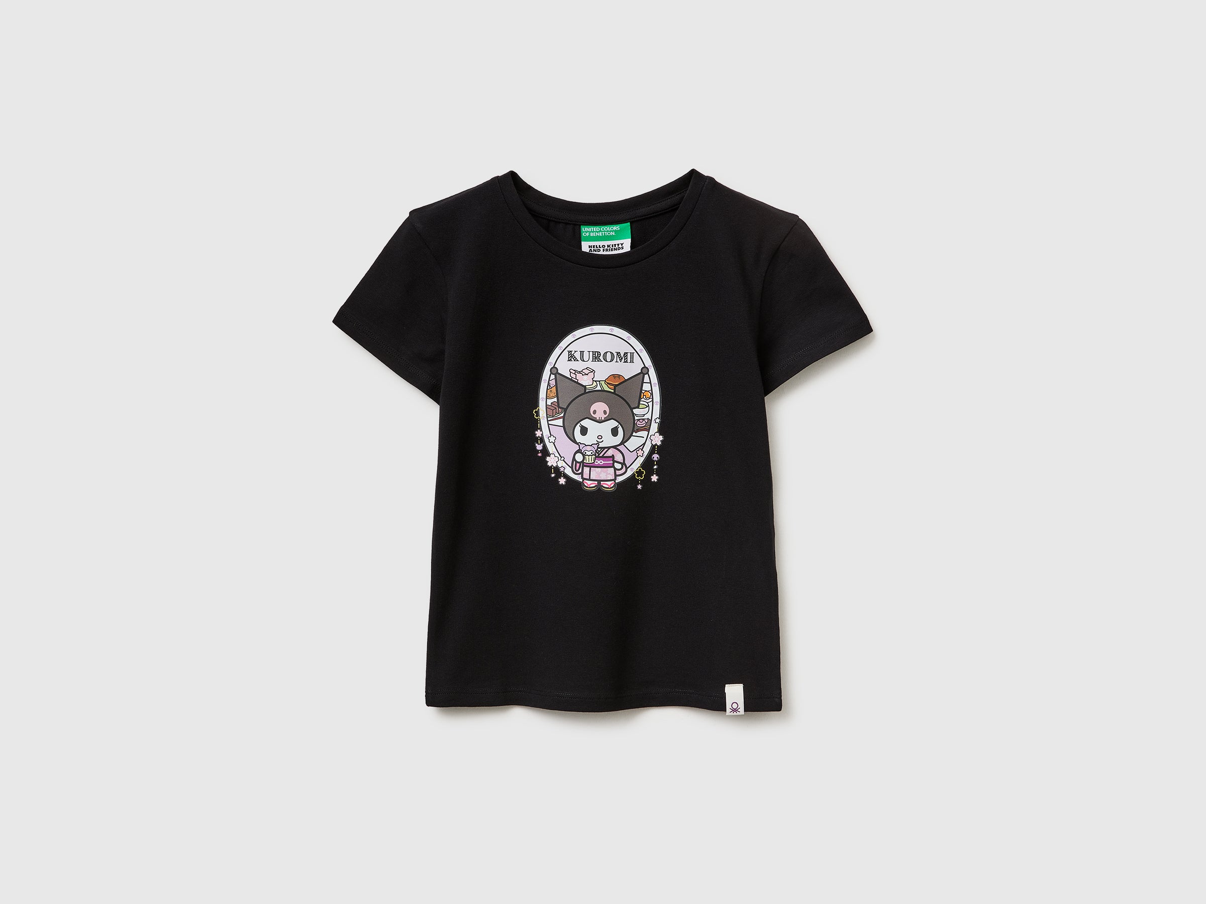 United Colors of Benetton Kuromi Hello Kitty maglietta cotone M stampa