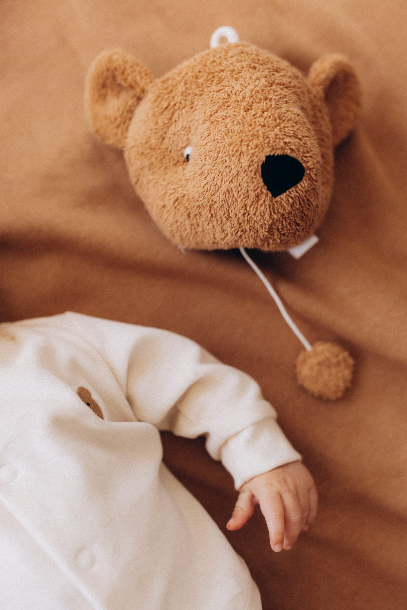 Woolly Organic Music Box Teddy peluche carillon orsetto 20 cm