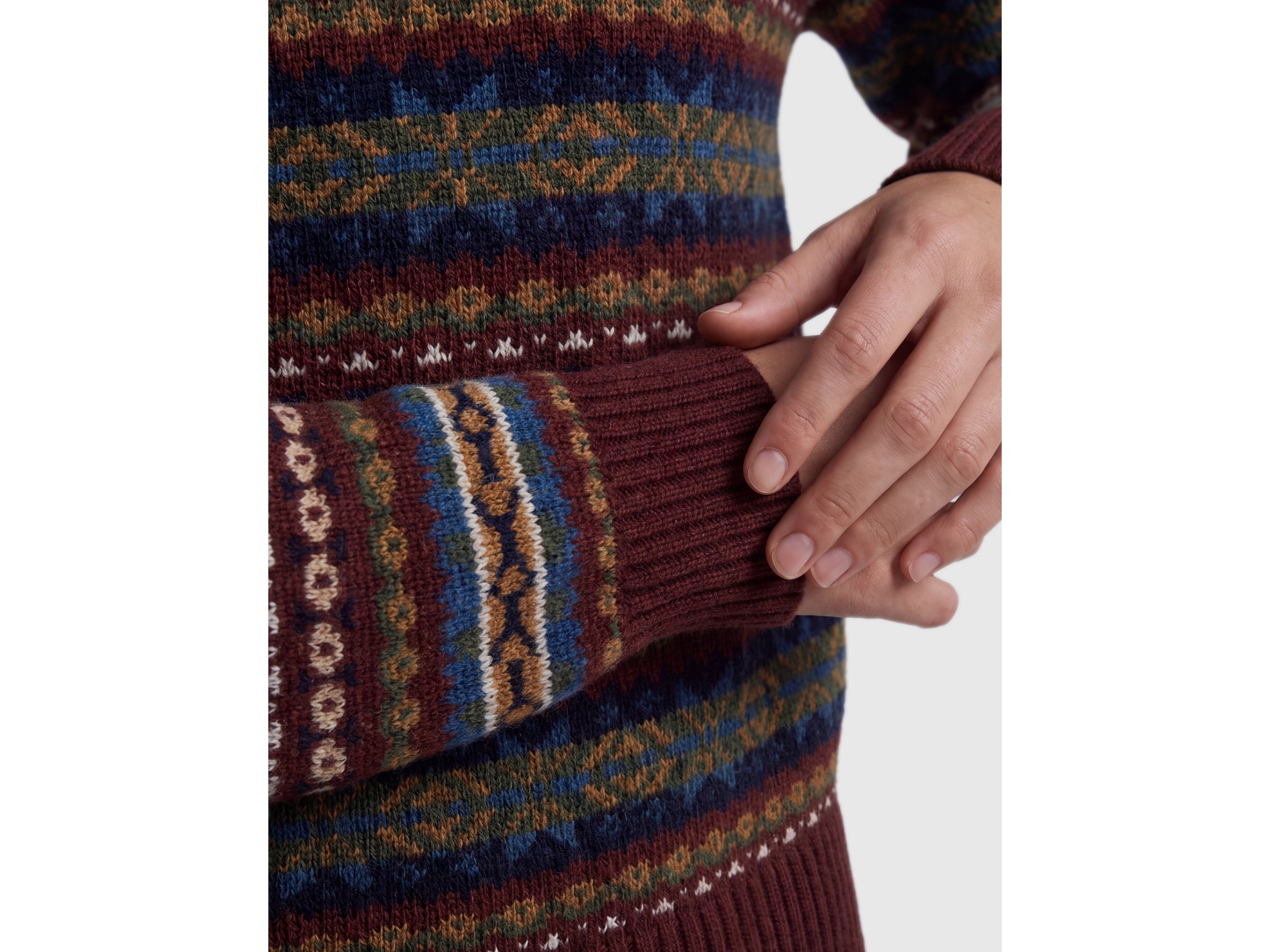 United Colors of Benetton Maglione Jacquard Lana M