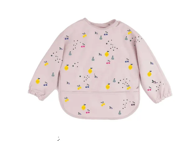 Kocarcia Cotton Cloud Fruity bavaglino maniche lunghe impermeabile