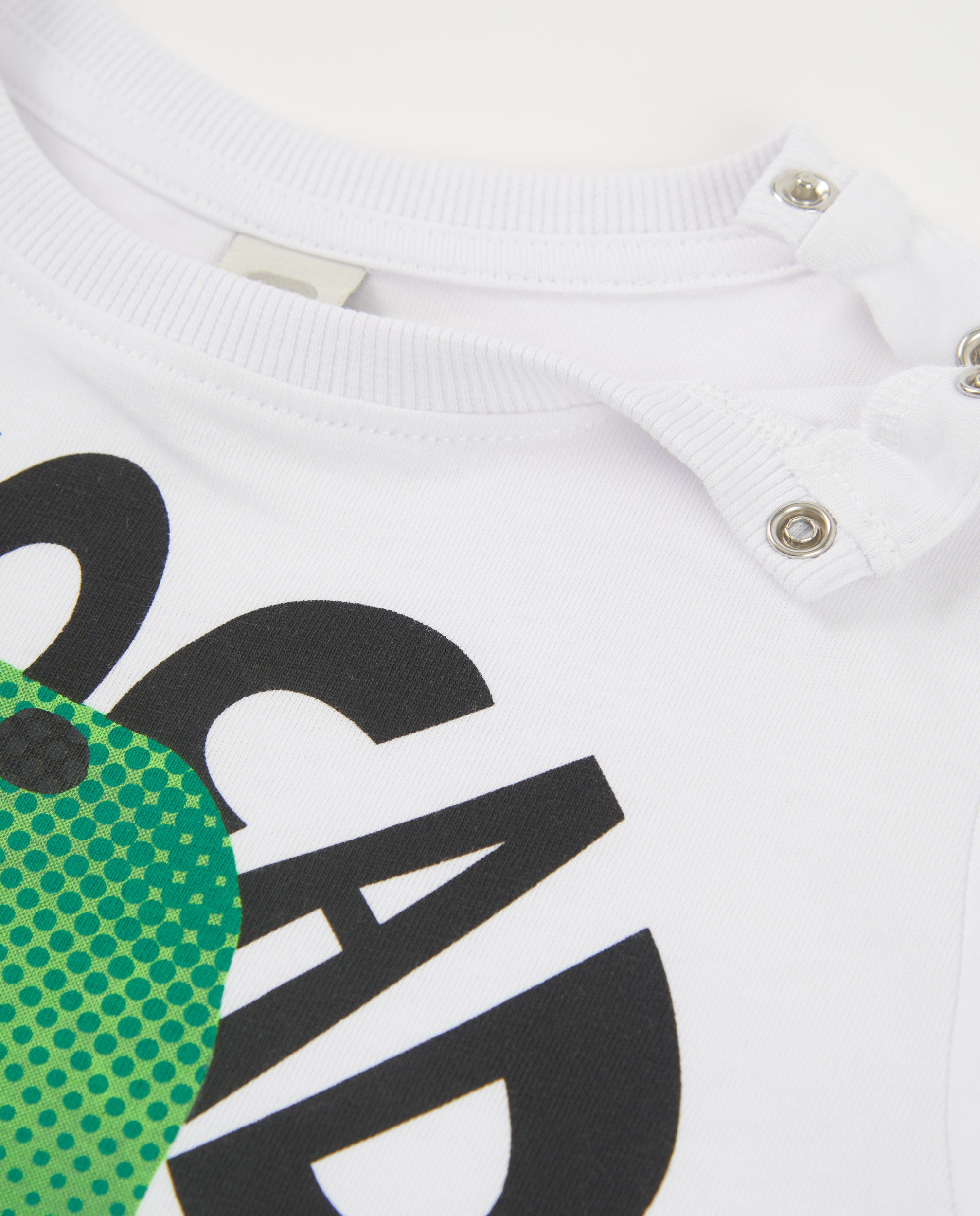 TucTuc Magliette t-shirt bambino bianca avocado cotone