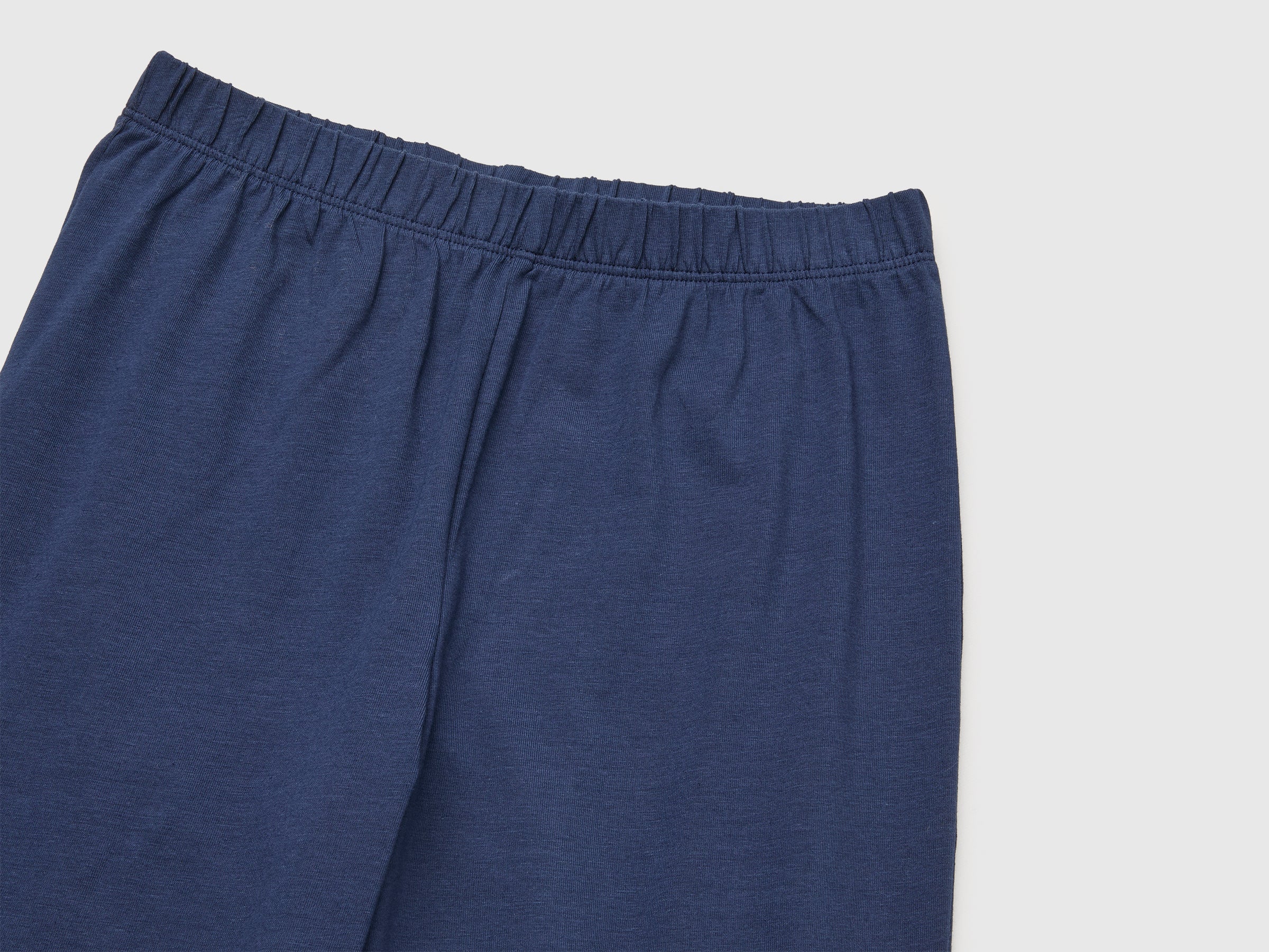 Benetton pigiama aperto blu cotone elasticizzato 3-4 anni