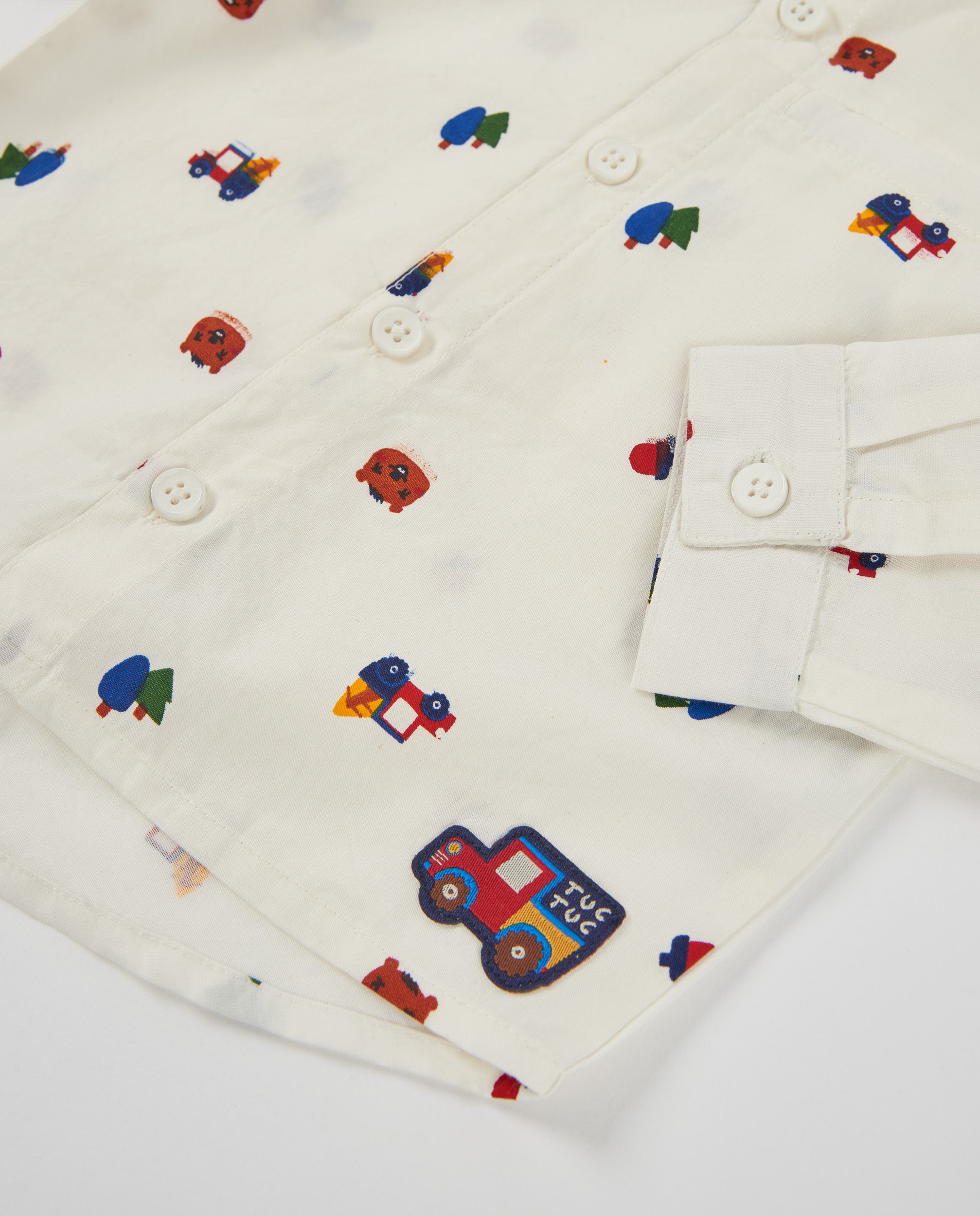 TucTuc Camicette Camicia bambino bottoni bianca