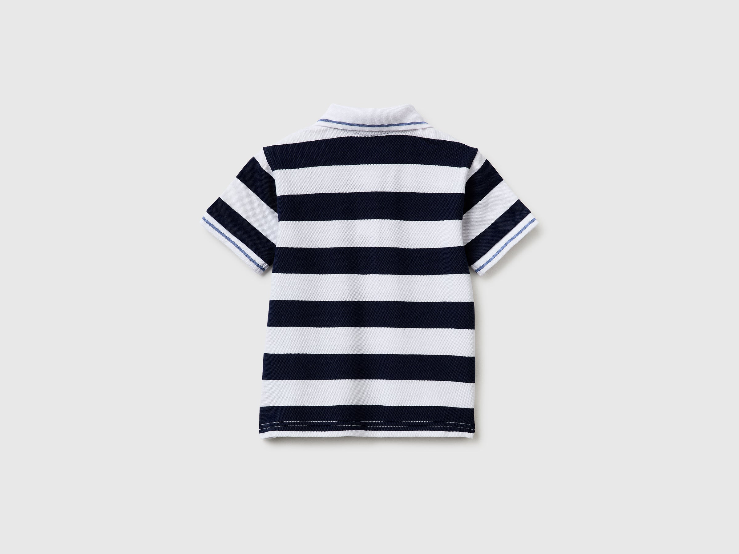 Benetton Polos Polo Righe Cotone 37JJG3012 Bimbo
