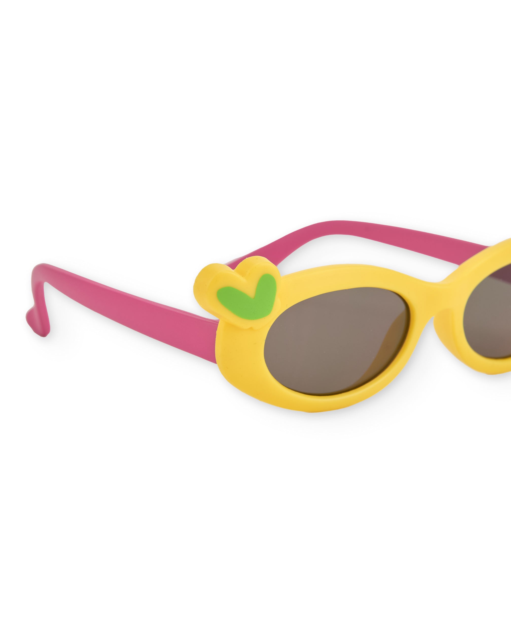 TucTuc Accessori Occhiali Sole Bambina Gialli Cuore