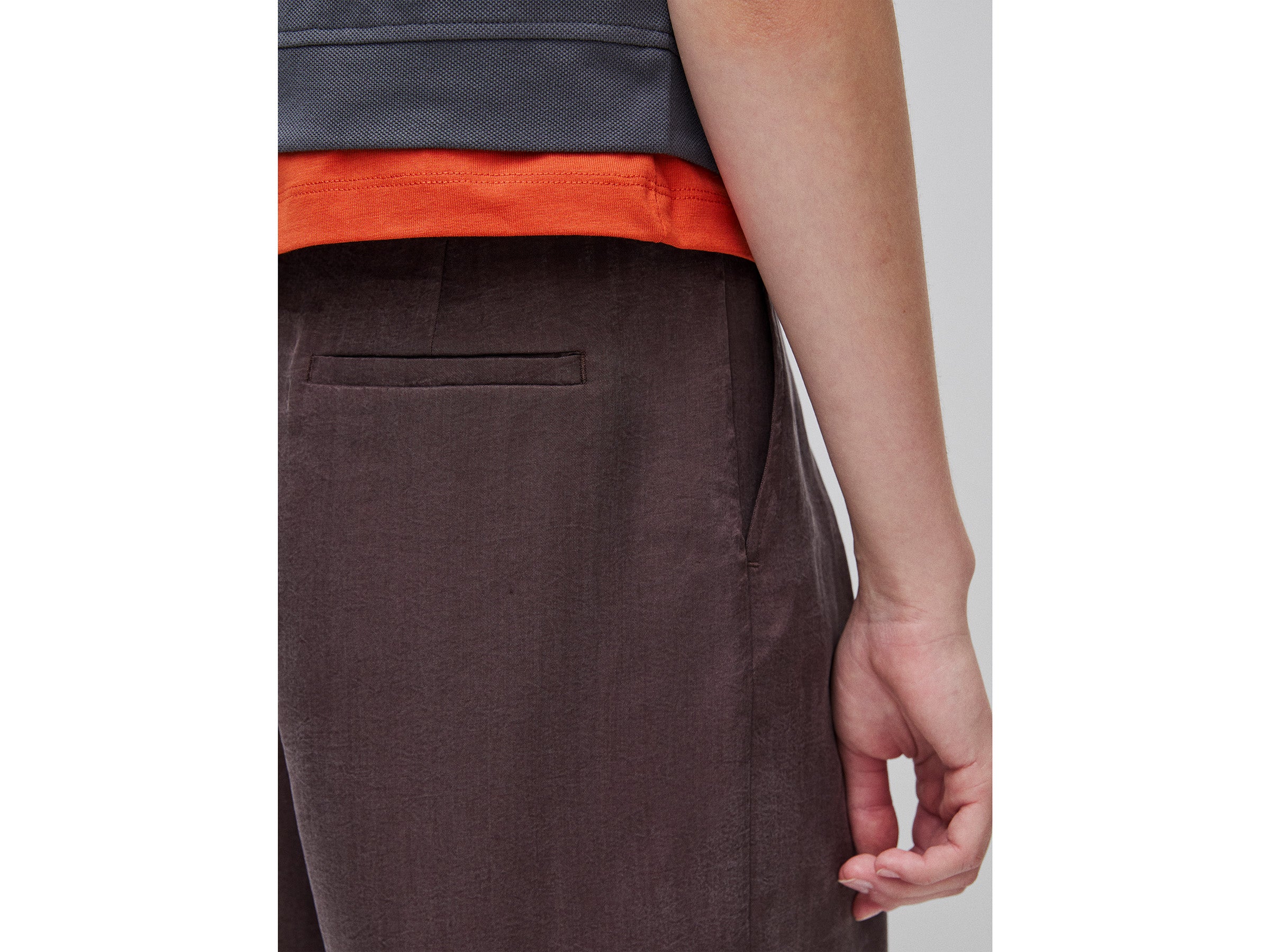 United Colors of Benetton Bermuda shorts lyocell 38 pieghe