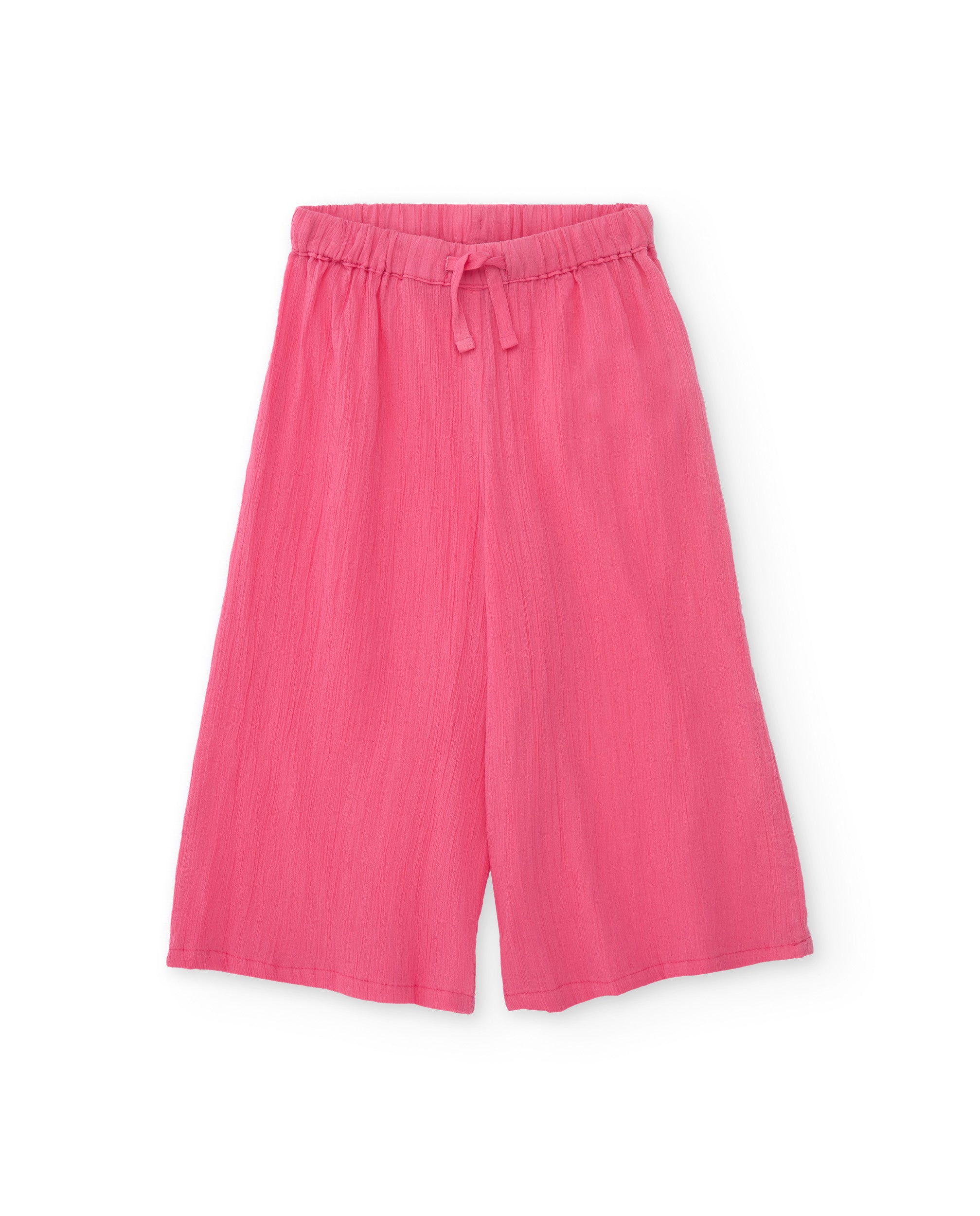 TucTuc Pantaloni Bambina Rosa Vita Elasticizzata Leggeri