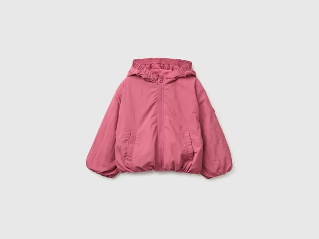 United Colors of Benetton Nylon jacket with hood giacca 104 nylon