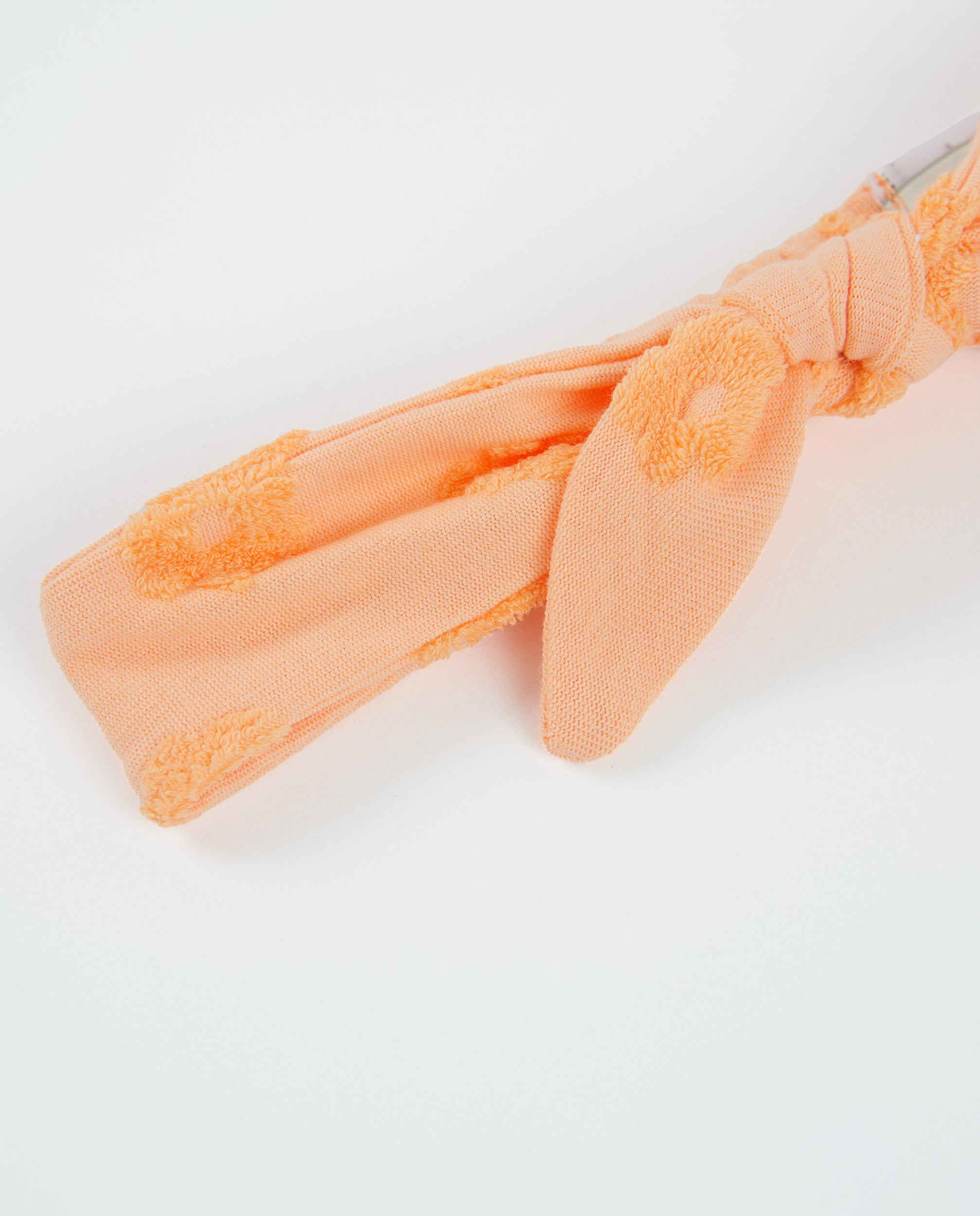 TucTuc Accessori fascia neonata nodo arancione