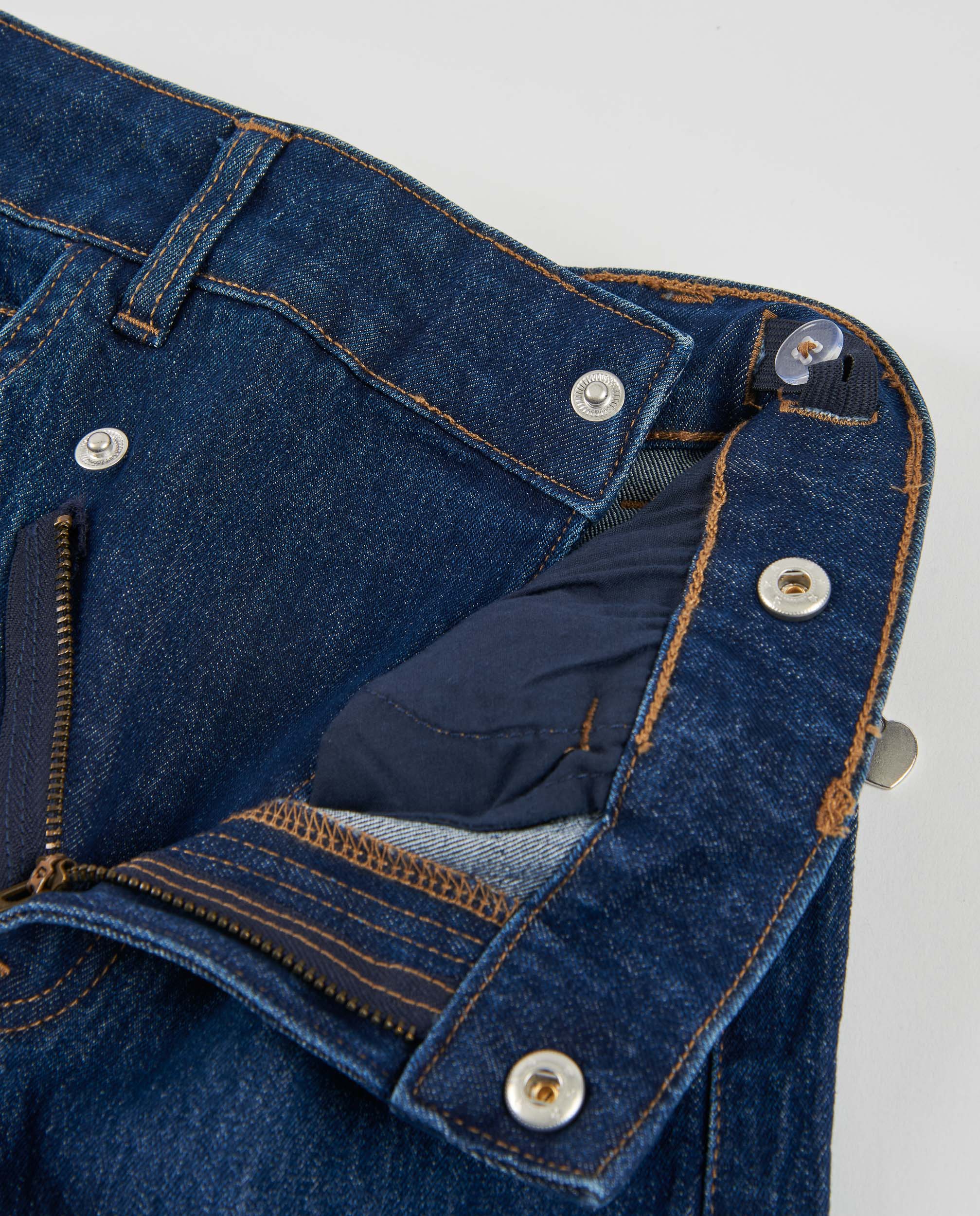 TucTuc Pantaloni Jeans bambina denim dritto fiocco 4-16 anni