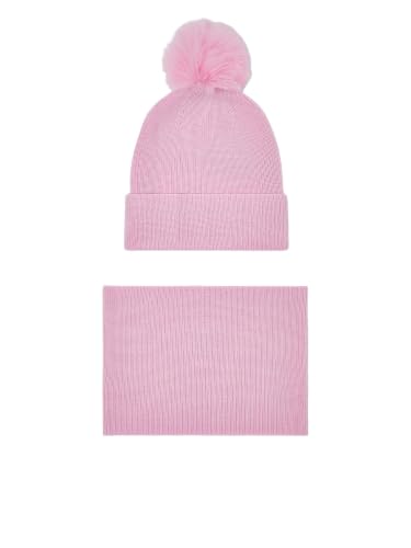 Liu Jo Set Berretto e Collo Maglia L pompon logo